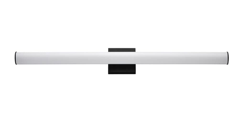Maxim Lighting 52104BK Rail 36-in 1 -Light Matte Black Integrated LED Modern/contemporary Vanity light bar