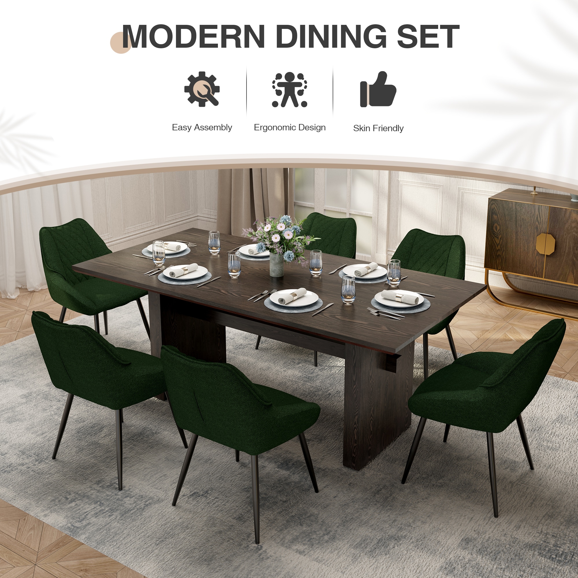 Clihome CL-172353GR Dining-Sets - View #6