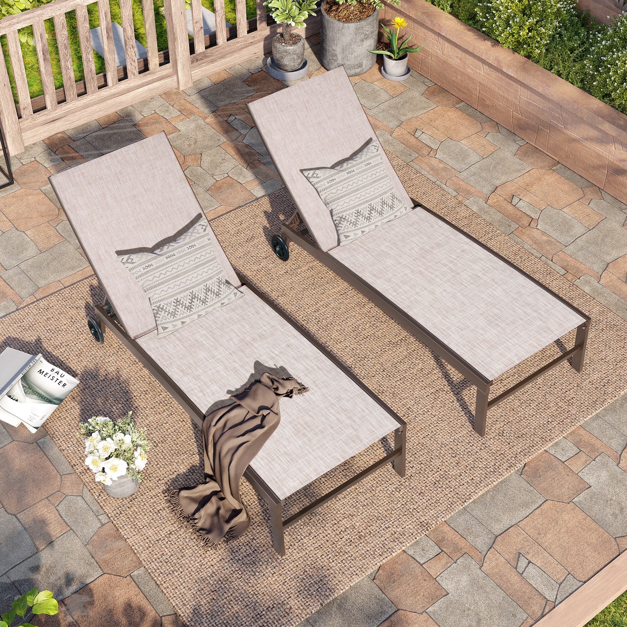Crestlive Products CL-LG028BEI-2 Patio-Chairs - View #7