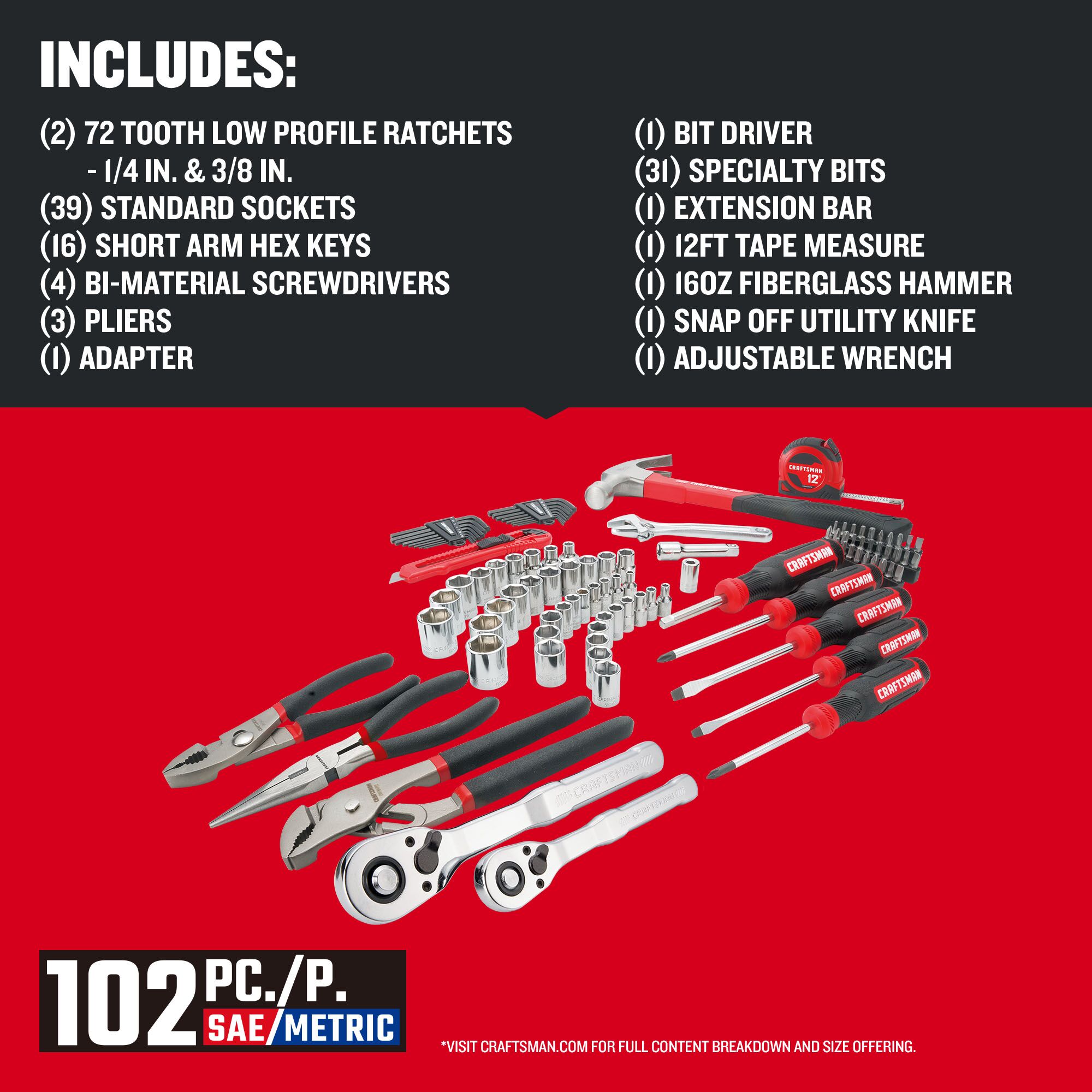 CRAFTSMAN CMMT99449 Mechanics-Tool-Sets - View #3