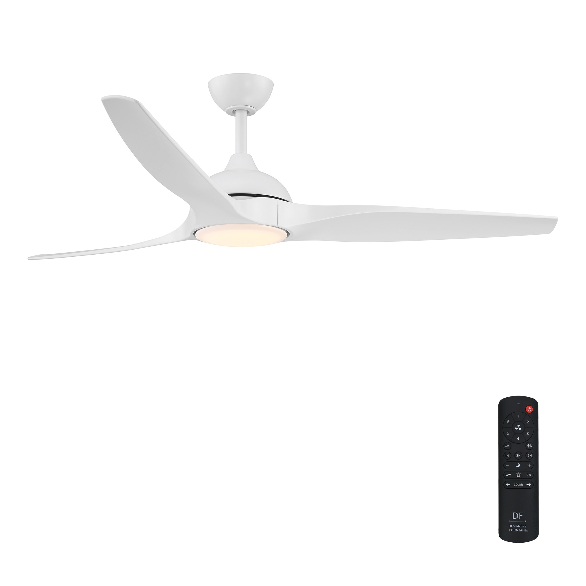 Designers Fountain FR-ARC60RGB-MW Ceiling-Fans - View #2