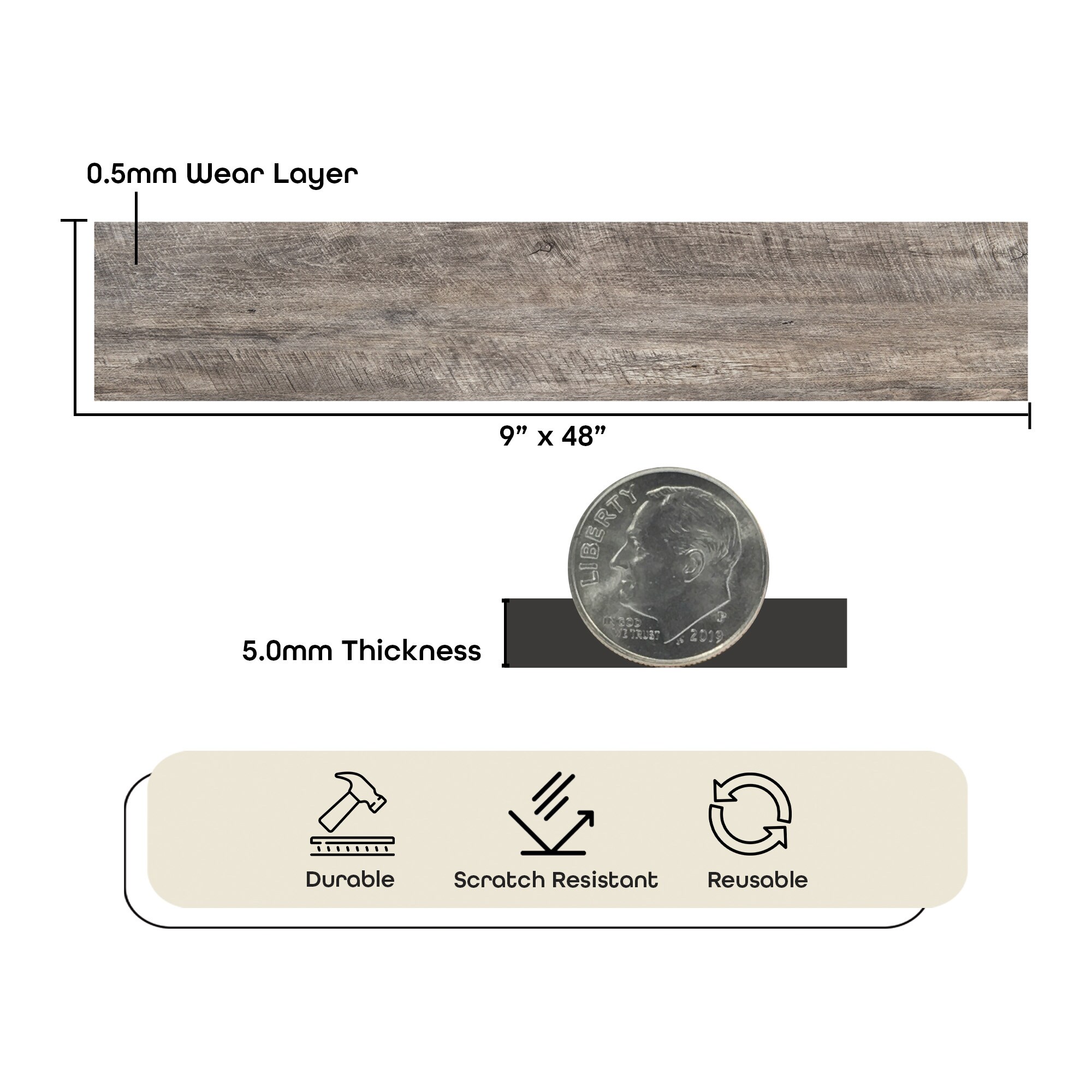 Achim LSLYP20108 Vinyl-Plank - View #5