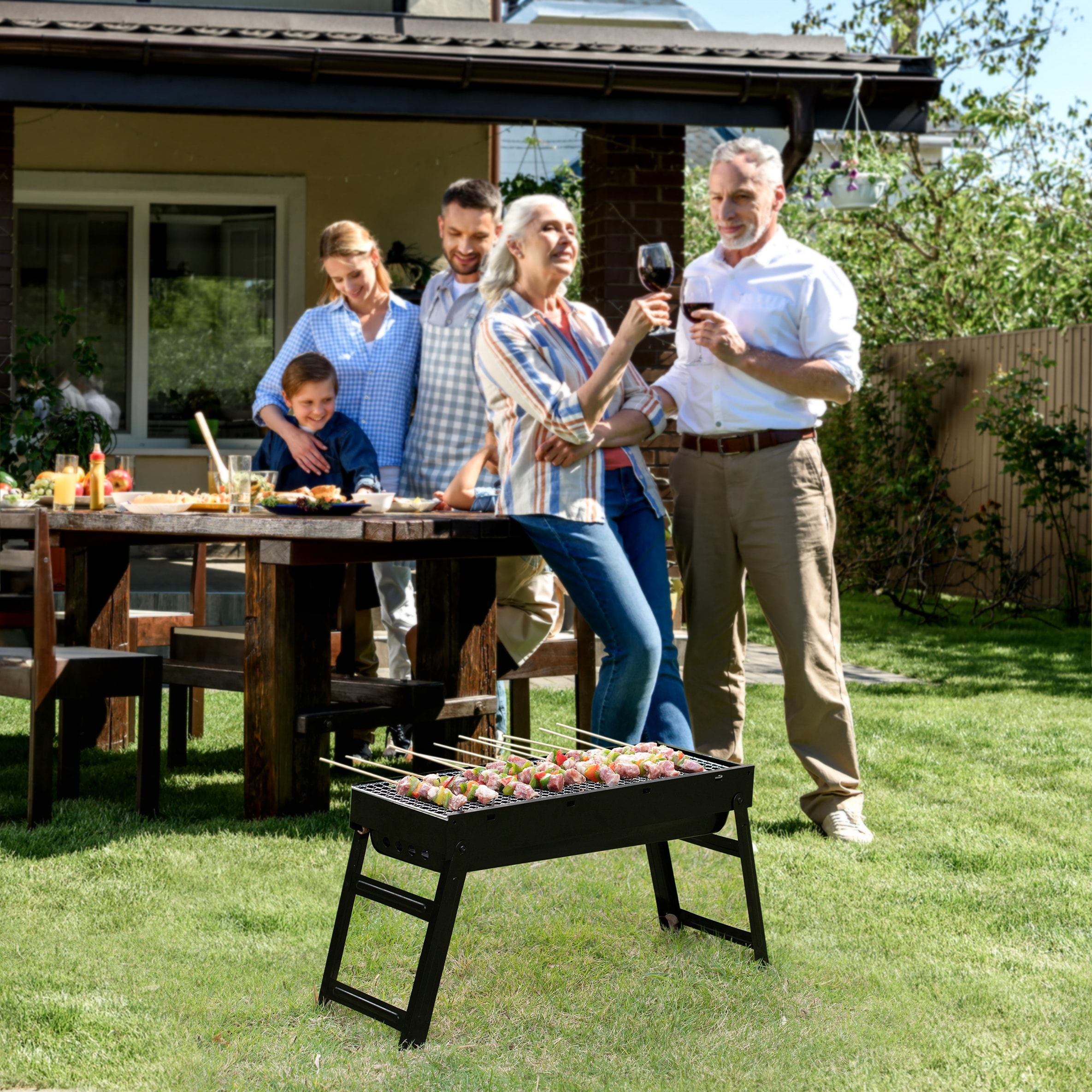Gardenised QI004808 Tabletop-Grills - View #5