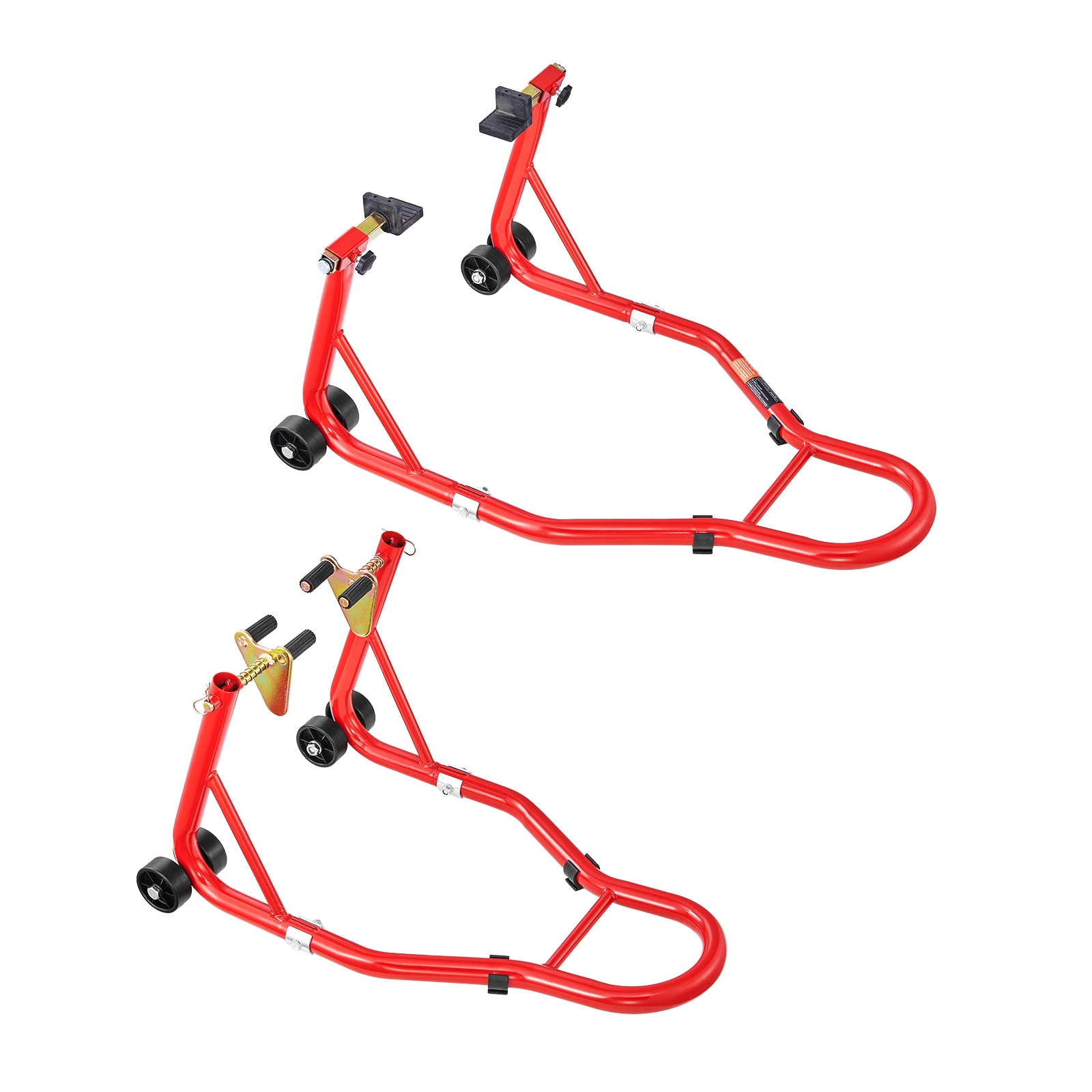 SVOPES Motorcycle Stand Lift. 850lbs Capacity Front and Rear Combo. U+L Fork Spool for Yamaha. Honda. Kawasaki. Suzuki #SVOPESYBSJZJH13062V0