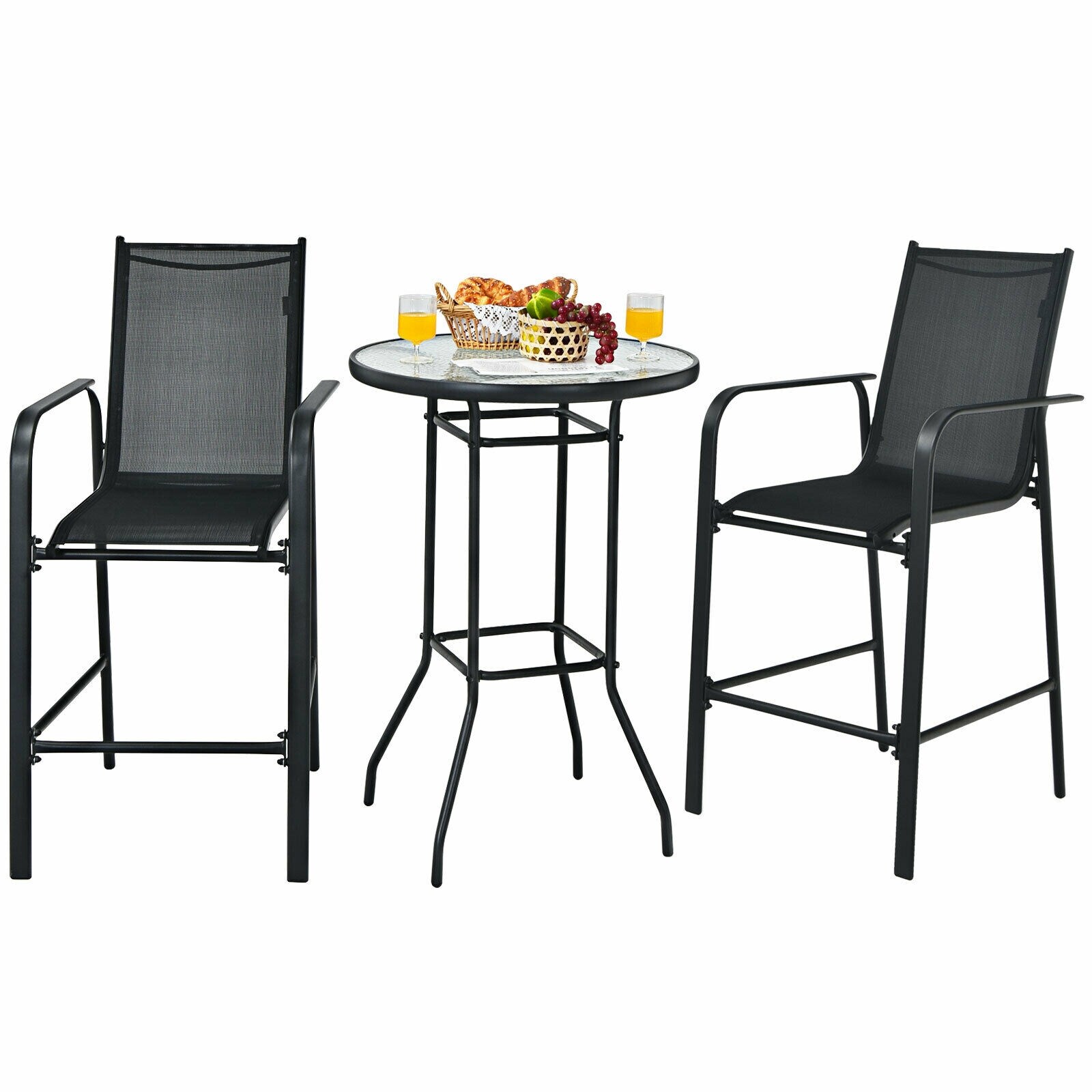Slickblue D-CO-KB62001PN Patio-Dining-Sets - View #2