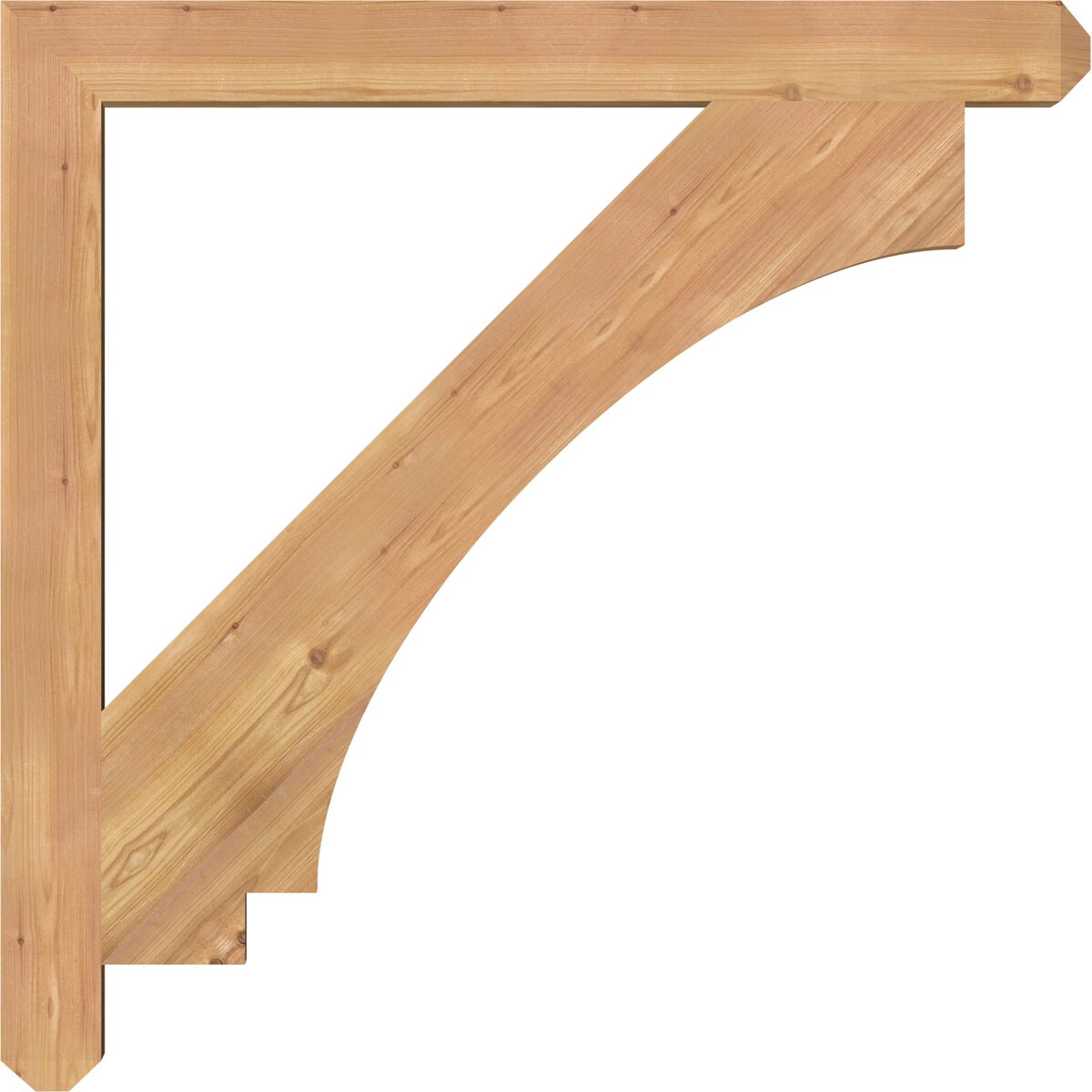 Ekena Millwork BKT04X38X38IMP04SWR Exterior-Brackets-Braces - View #3
