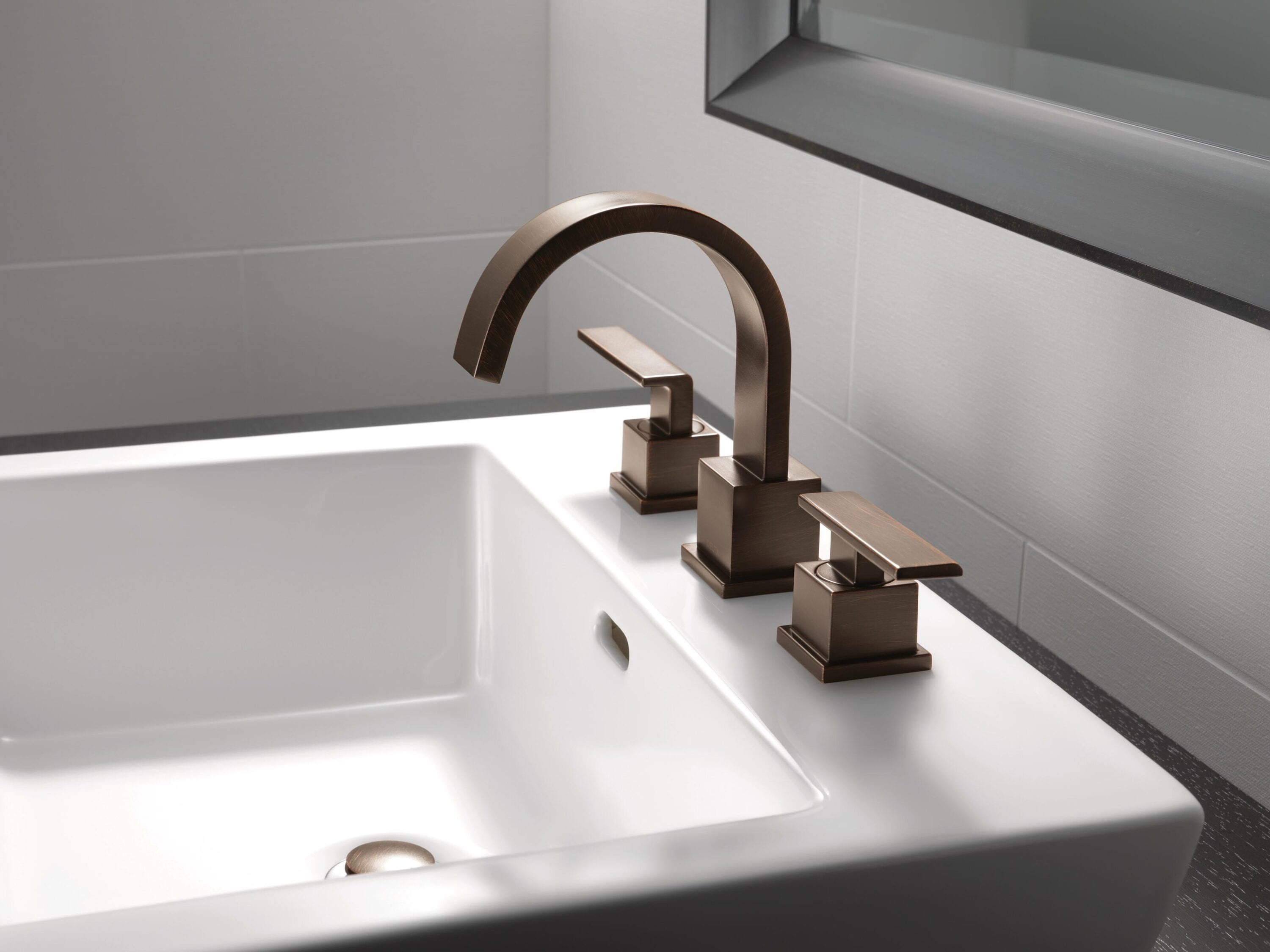 Delta Vero Venetian Bronze Widespread 2-handle WaterSense Bathroom