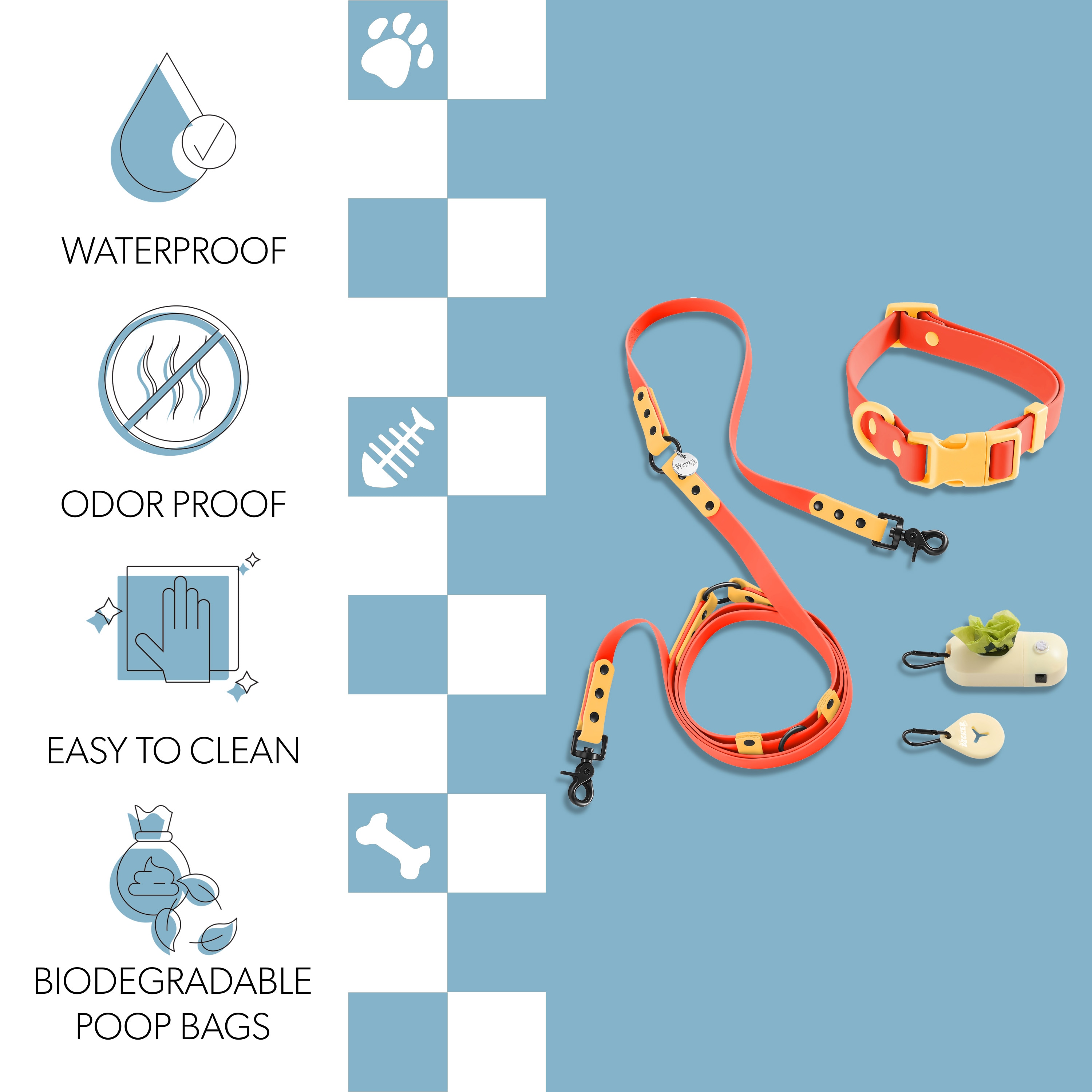 The Licker Store WLK1005A-5SET Dog-Collars-Harnesses - Thumbnail View #4