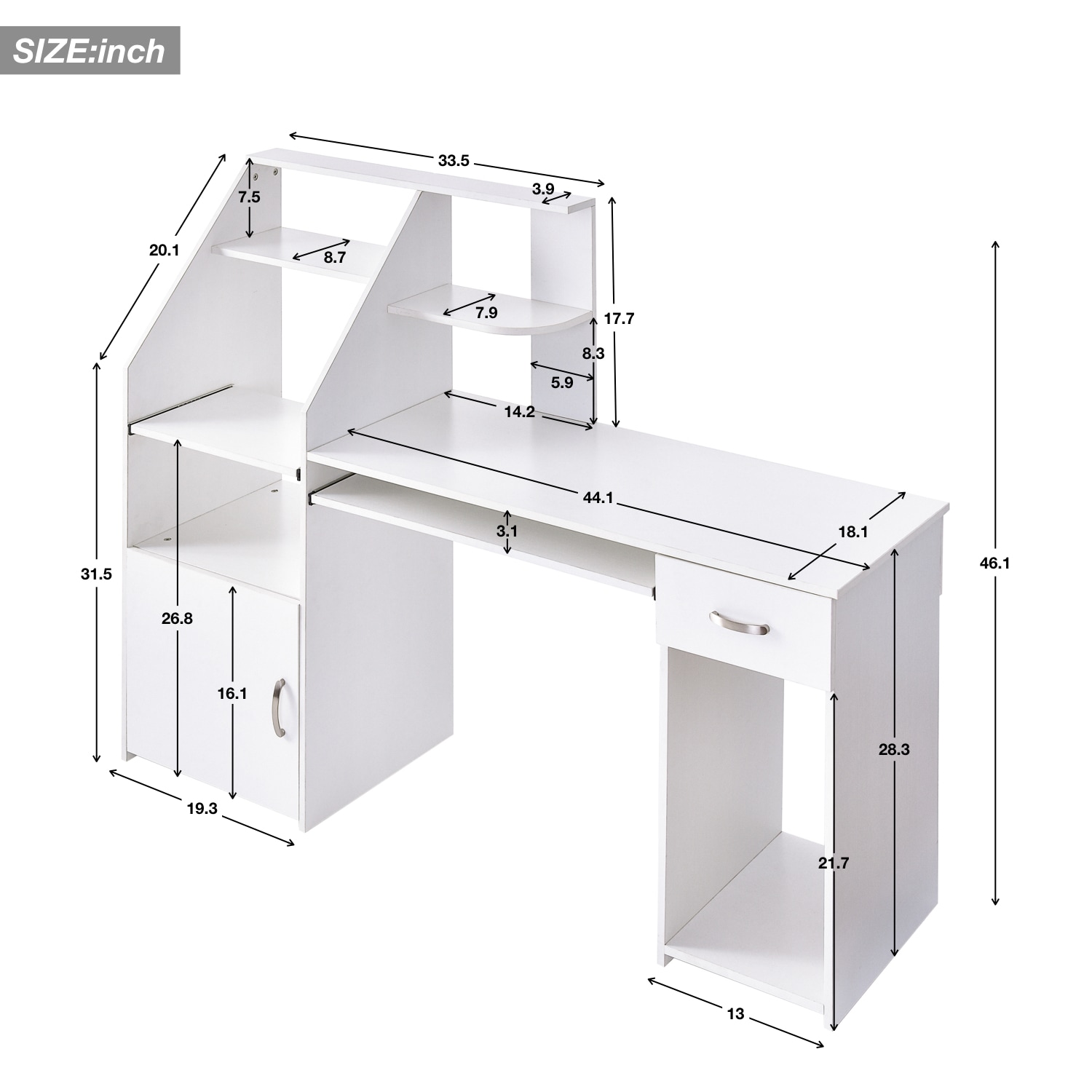 Mondawe OR-W907KA-LF desks - View #7