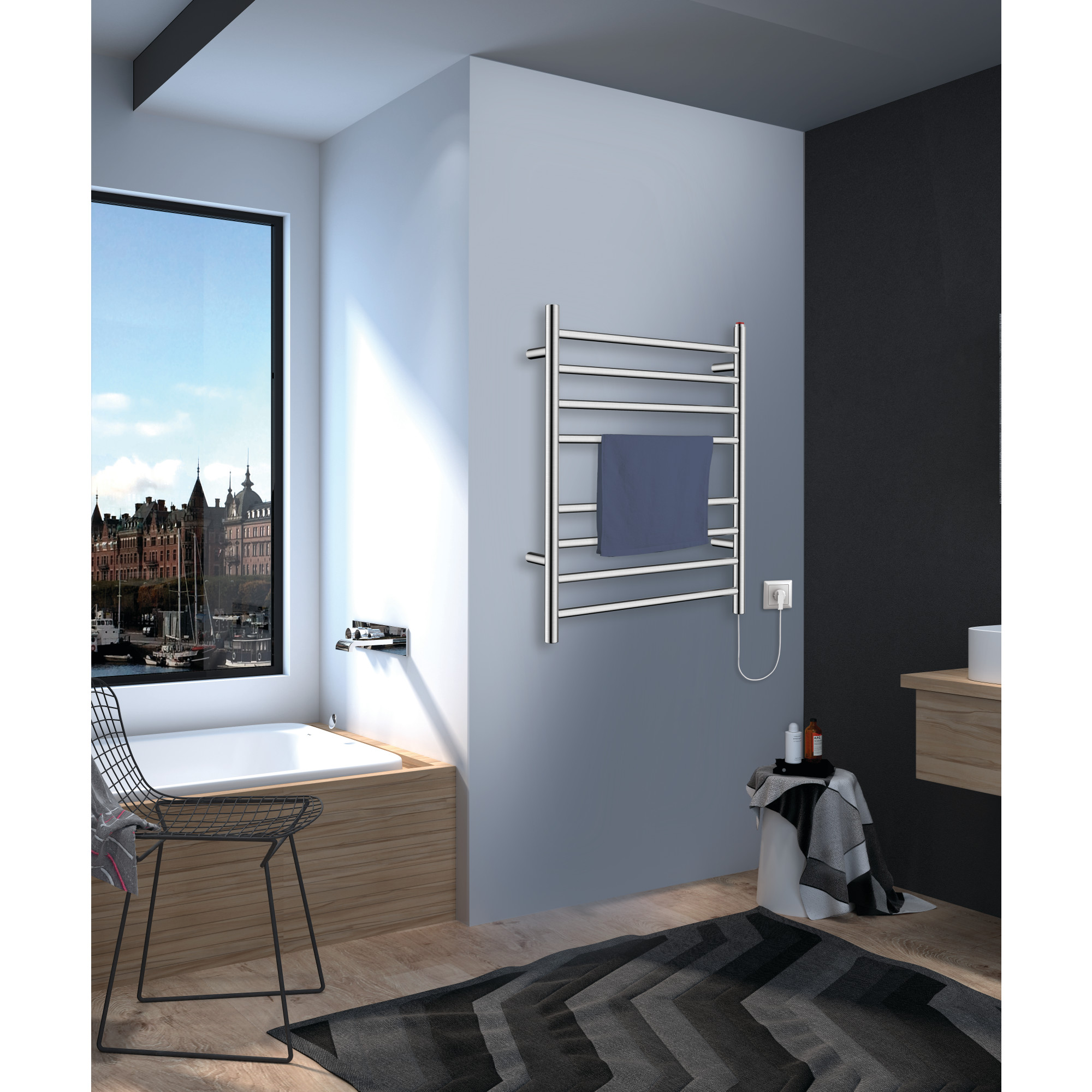 Kingston Brass WLTWW3624SN Towel-Warmers - View #5
