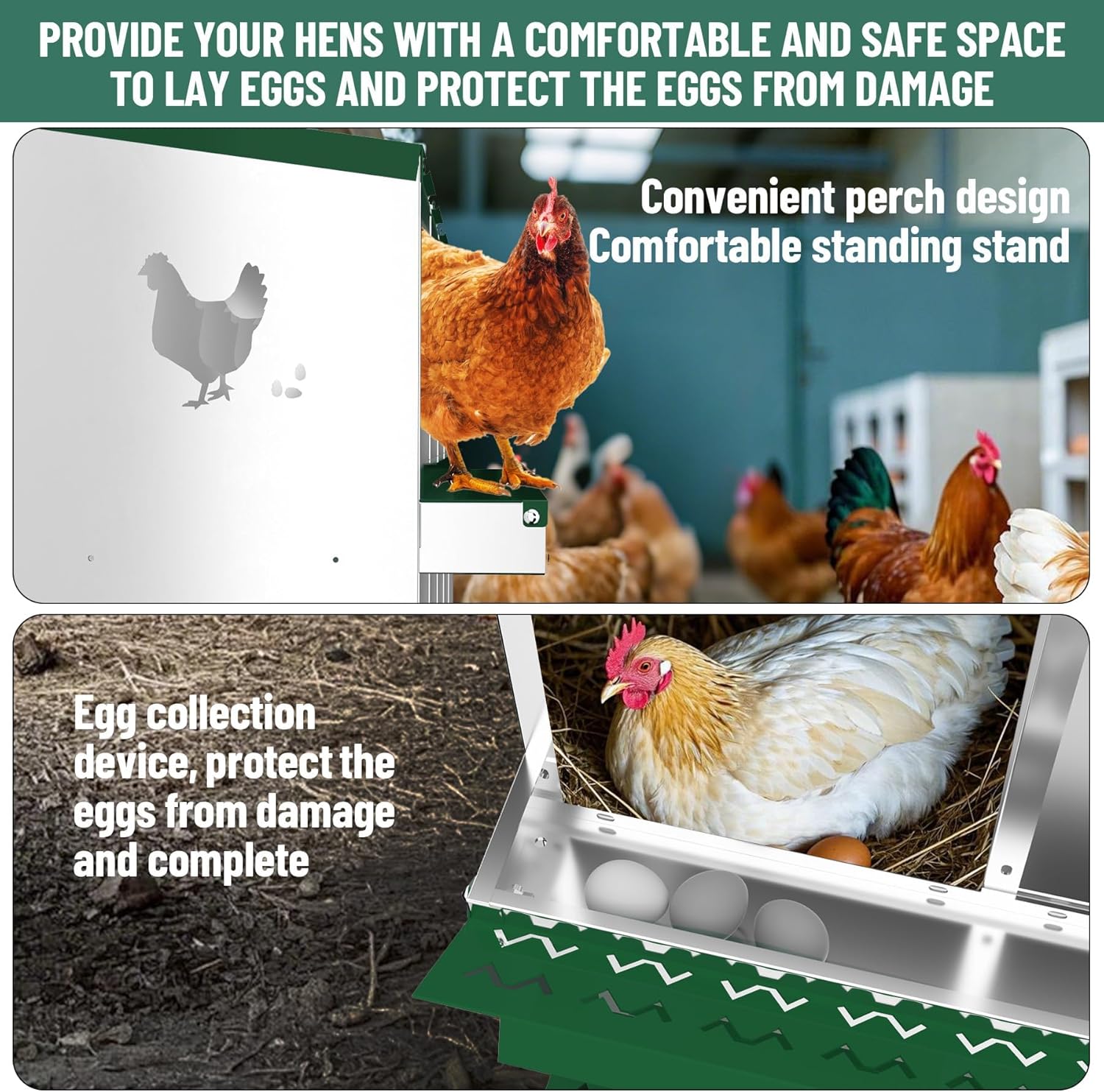 Qeetex WLS-PHO-348SMHG9 Chicken-Coops-Rabbit-Hutches - View #9