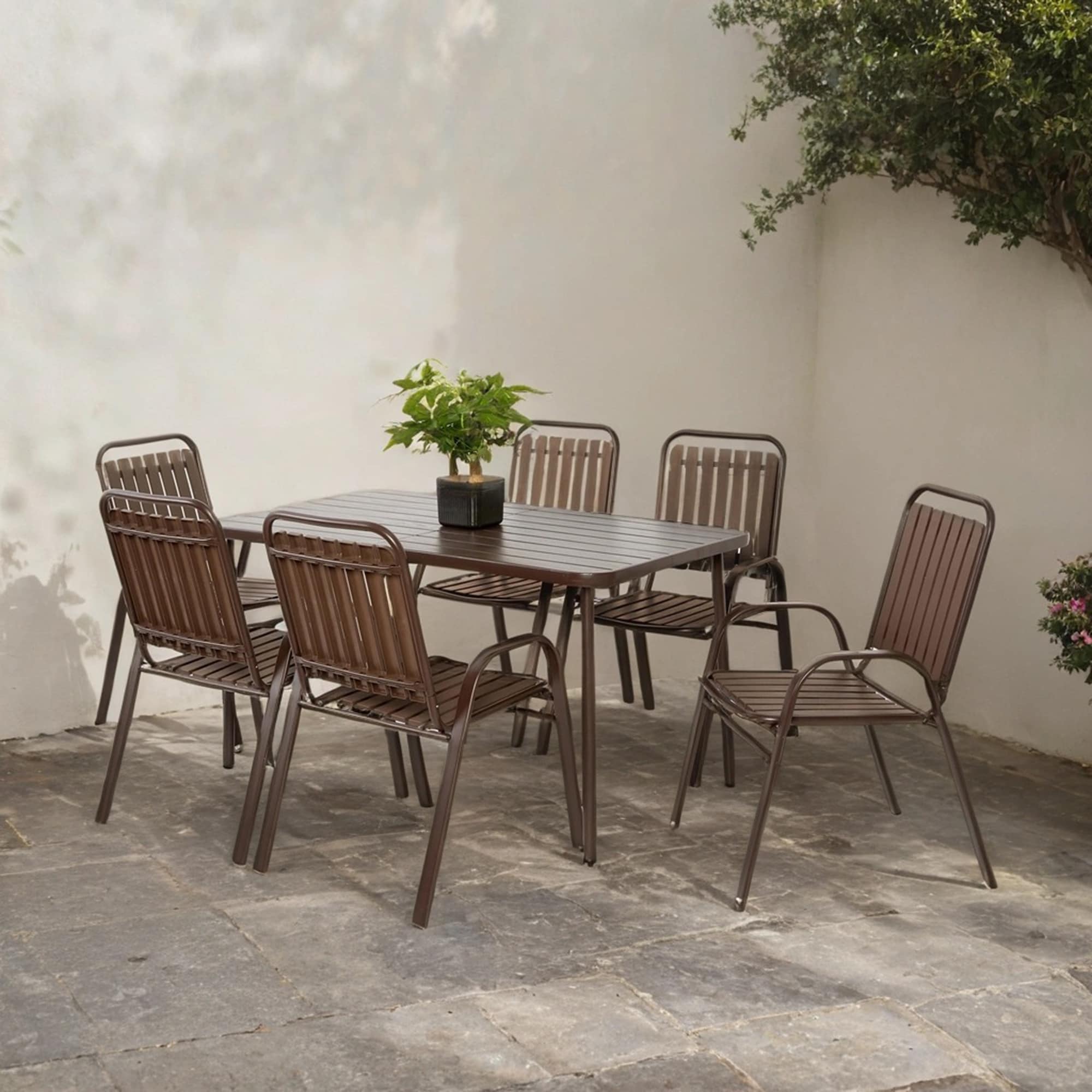 SINOFURN SYA990025GY Patio-Dining-Sets - View #2