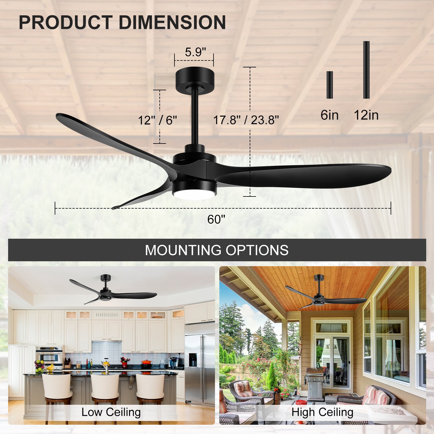 Breezary 33071-BW Ceiling-Fans - View #11