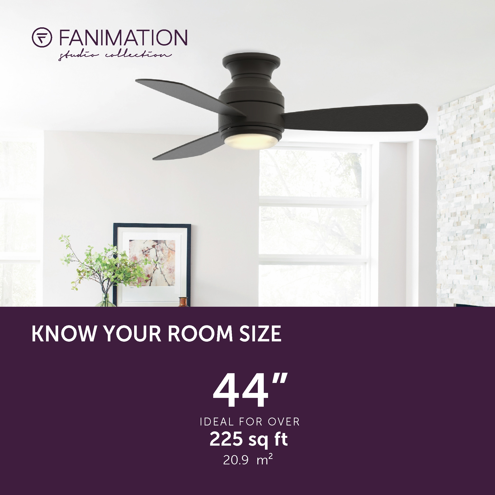 Fanimation Studio Collection LP8347BLGR Ceiling-Fans - View #11