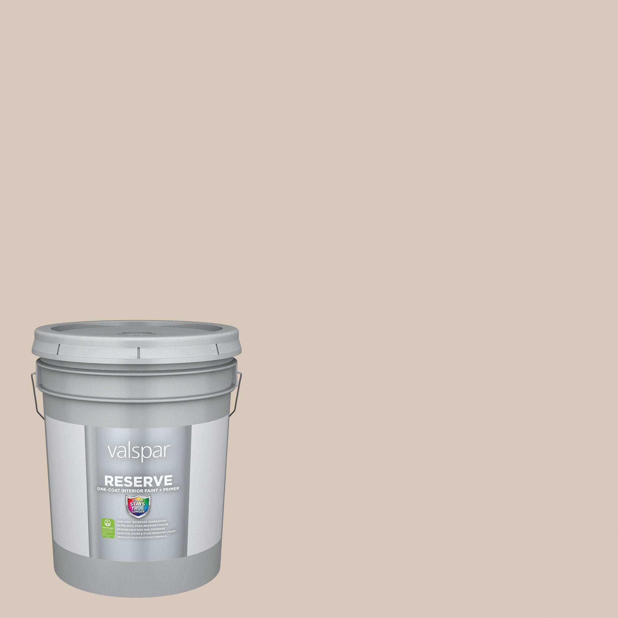 Valspar 2008-10B-2916587 Reserve Semi-gloss Desert Fortress 2008-10B Latex Interior Paint Paint + Primer ( 5-gallon )