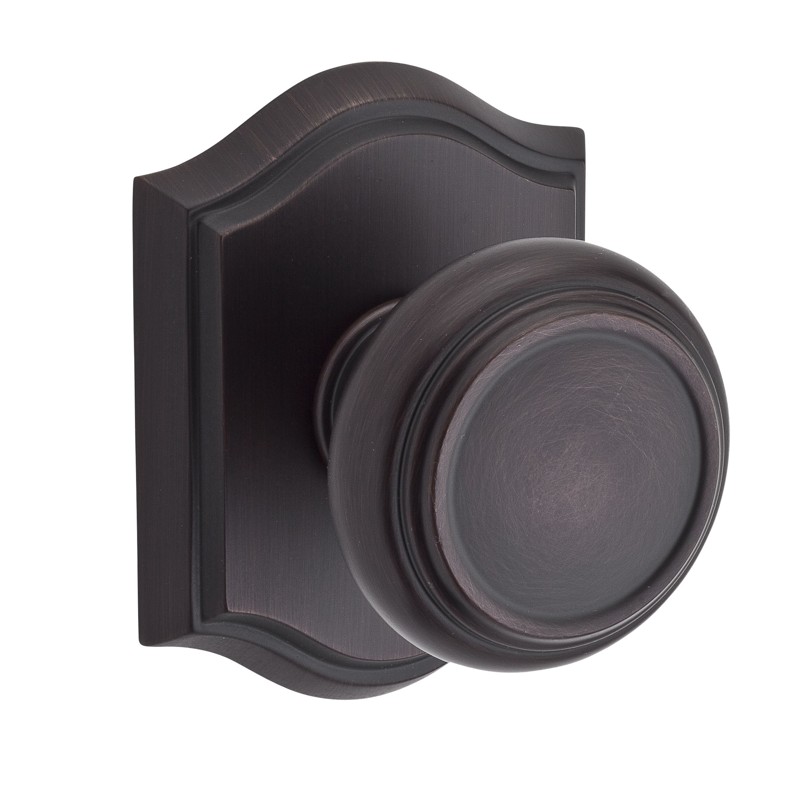 Baldwin PVTRATAR112 Venetian Bronze Interior Bed/Bath Privacy door knob Single pack
