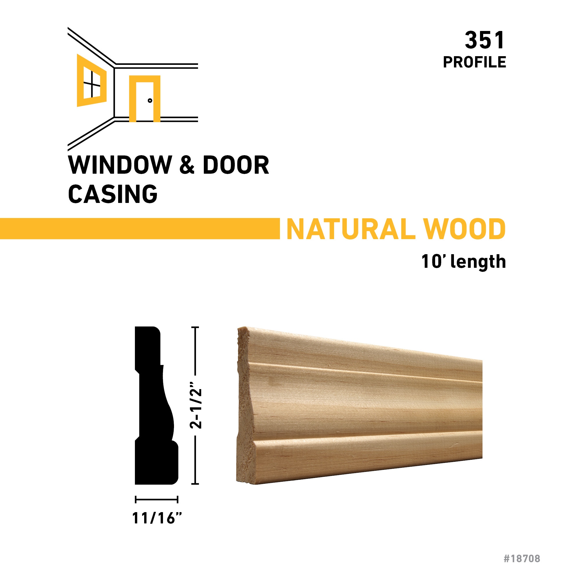 RELIABILT 35110PINE Window-Door-Casings - View #3