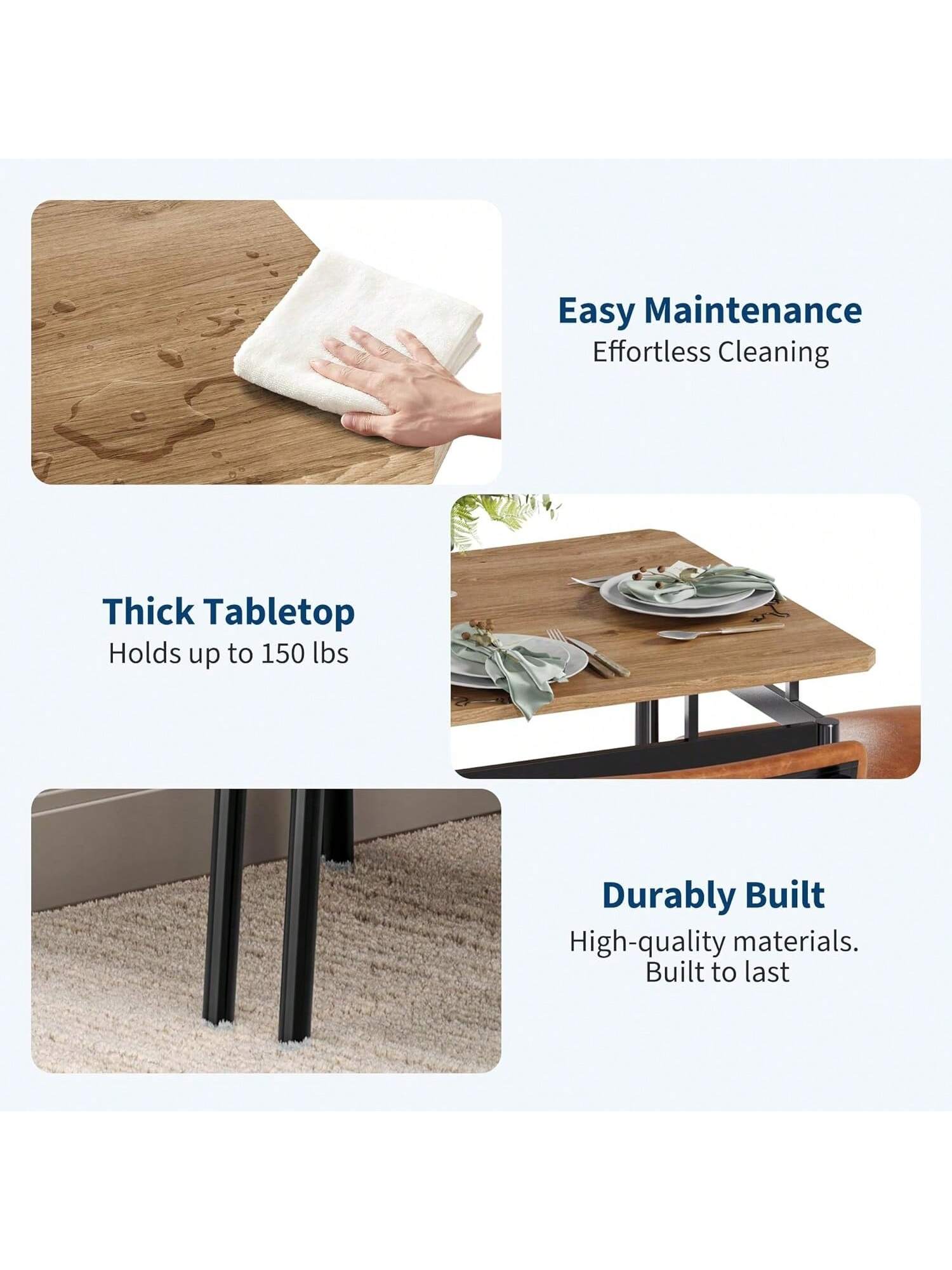 Qeetex BY-PHK-34B5N36Y Dining-Tables - View #8