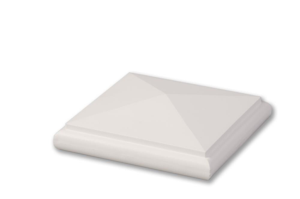TimberTech A55X55PCAPW 5-1/2-in x 5-1/2-in Premier White Composite Deck Post Cap