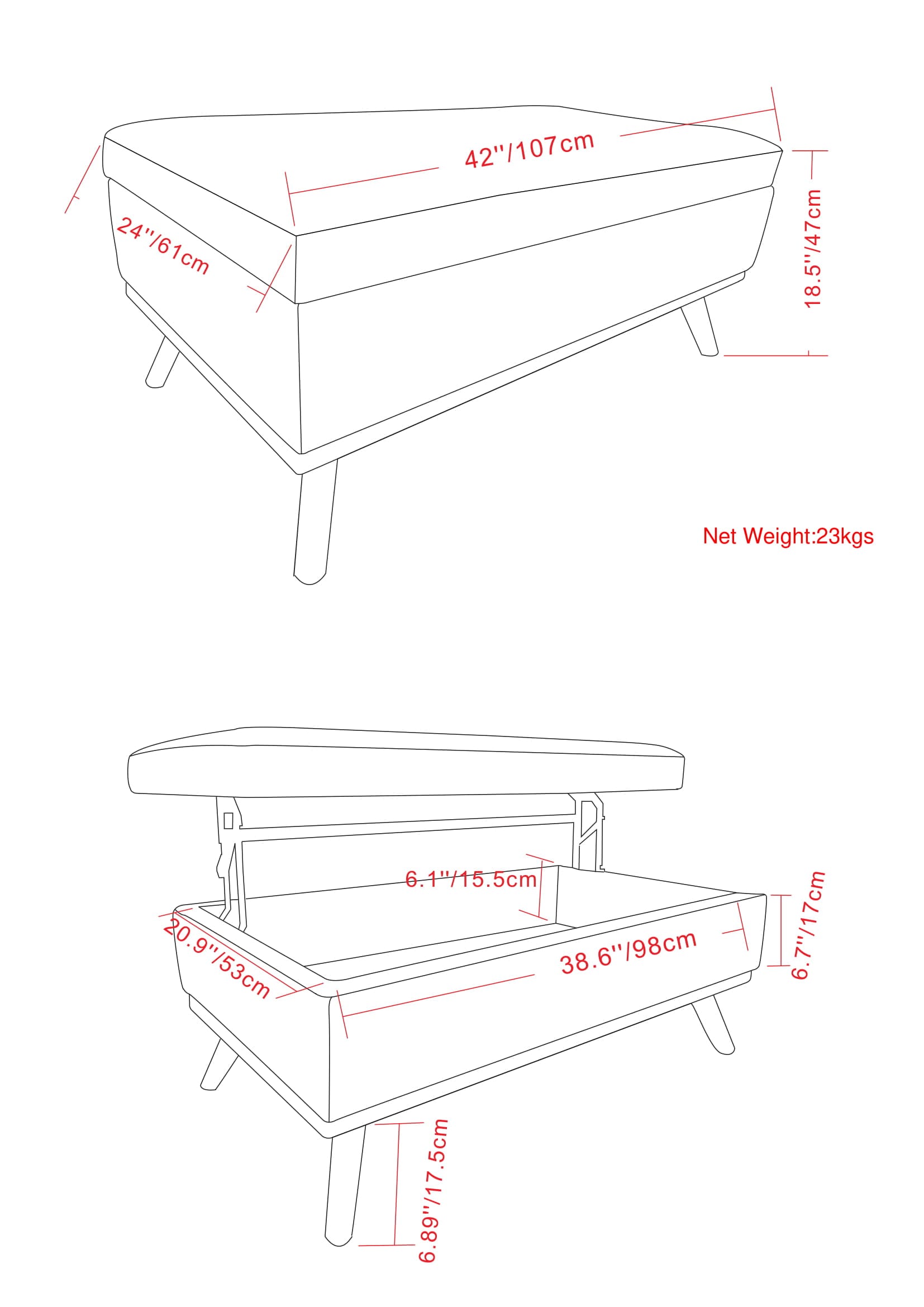 Simpli Home AXCOT267LT-DBL Indoor-Ottomans - View #15