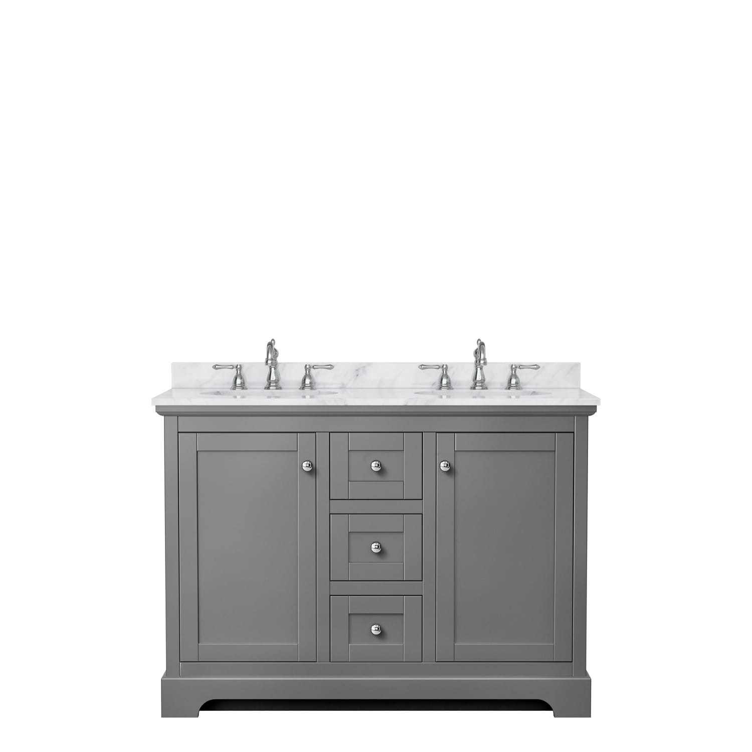 Wyndham Collection WCV232348DKGCMUNOMXX Bath-Vanity-Combo - View #3