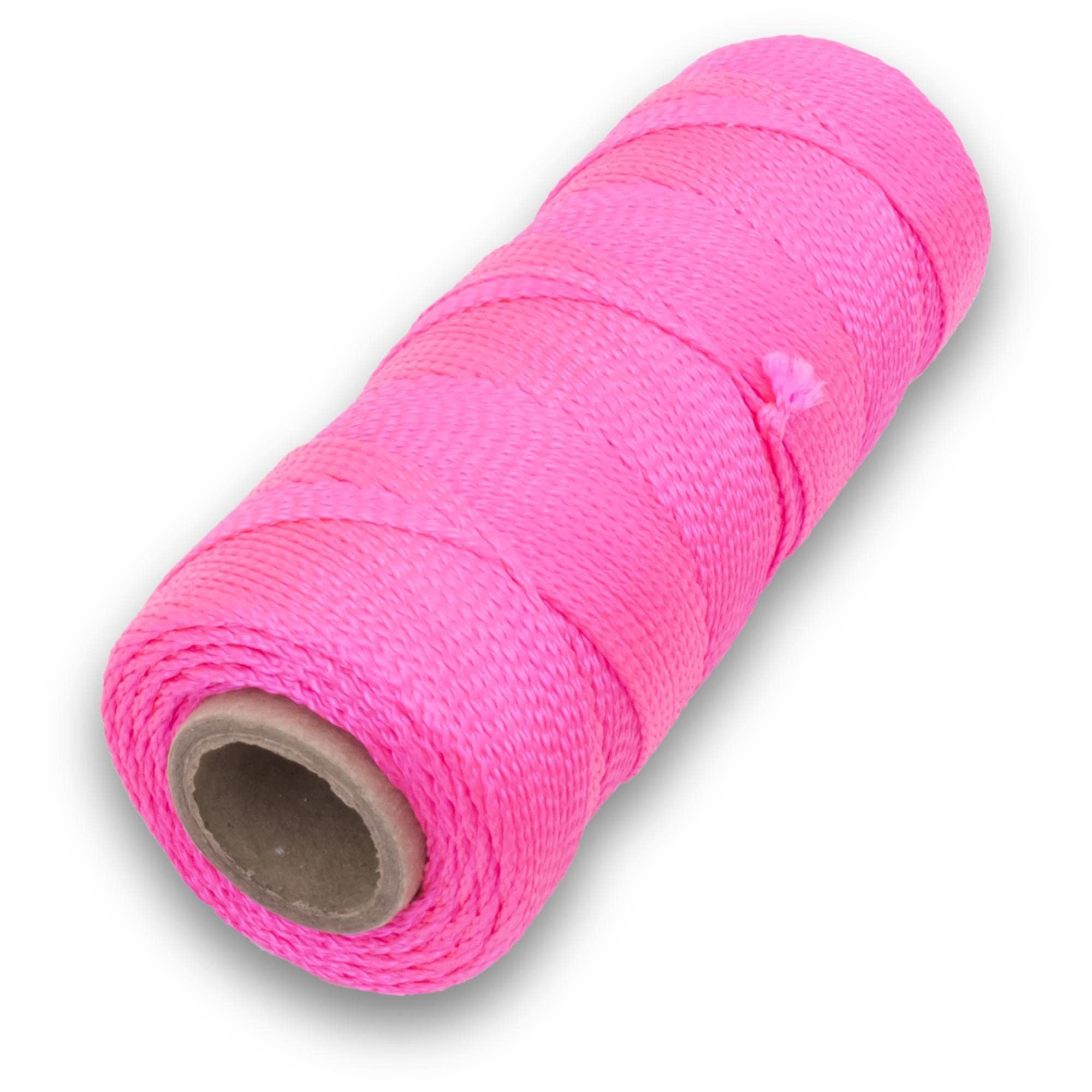 Marshalltown Mason-fts Line,TWT, 500-ft, FL Pink in the String