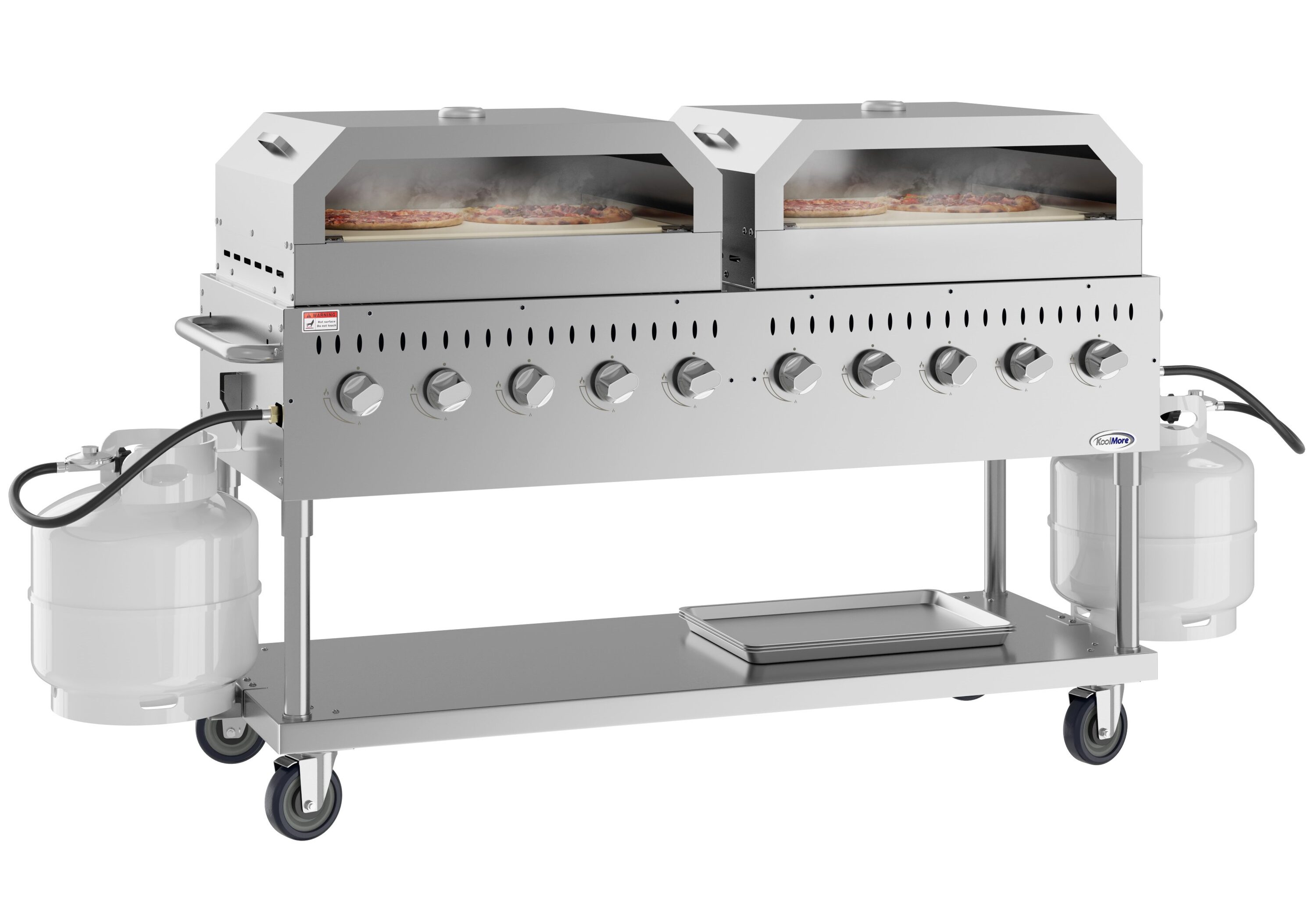 KoolMore LOW-CGKIT7-P36P36 Gas-Grill - View #6