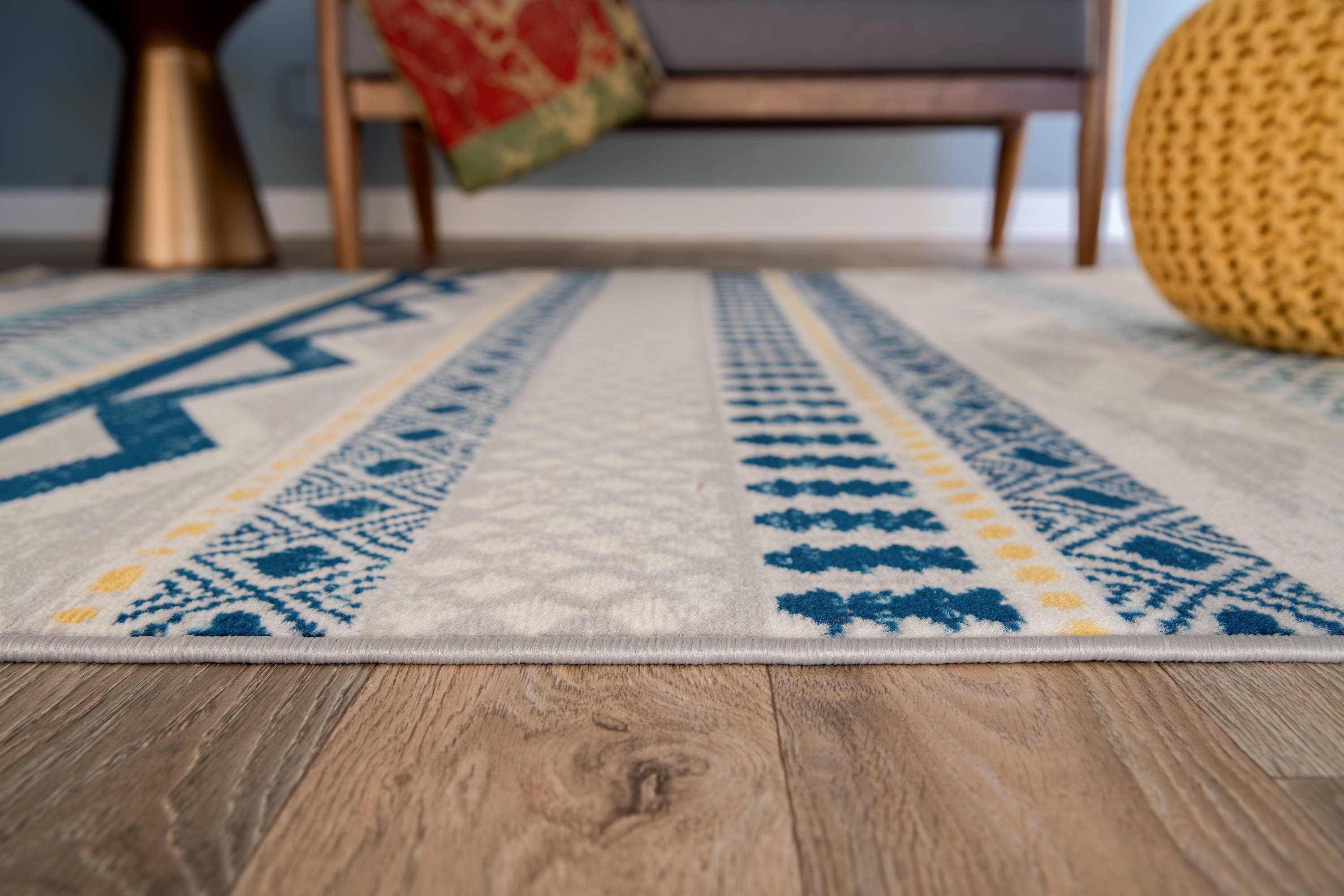 World Rug Gallery 244BLUE5X7 rugs - View #3