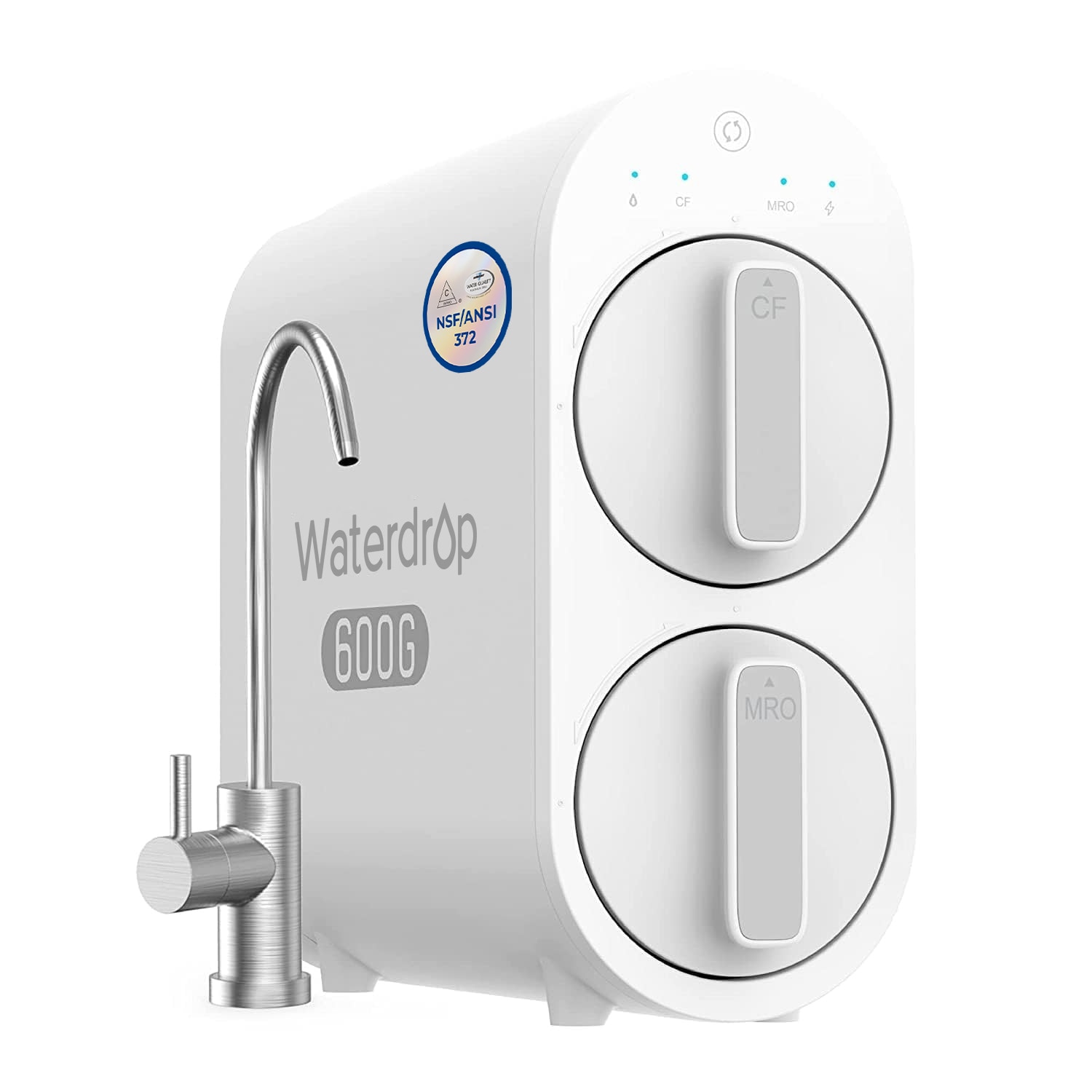 Waterdrop WD-G2P600-W WD-G2P600 RO system Multi-method Reverse Osmosis Filtration System