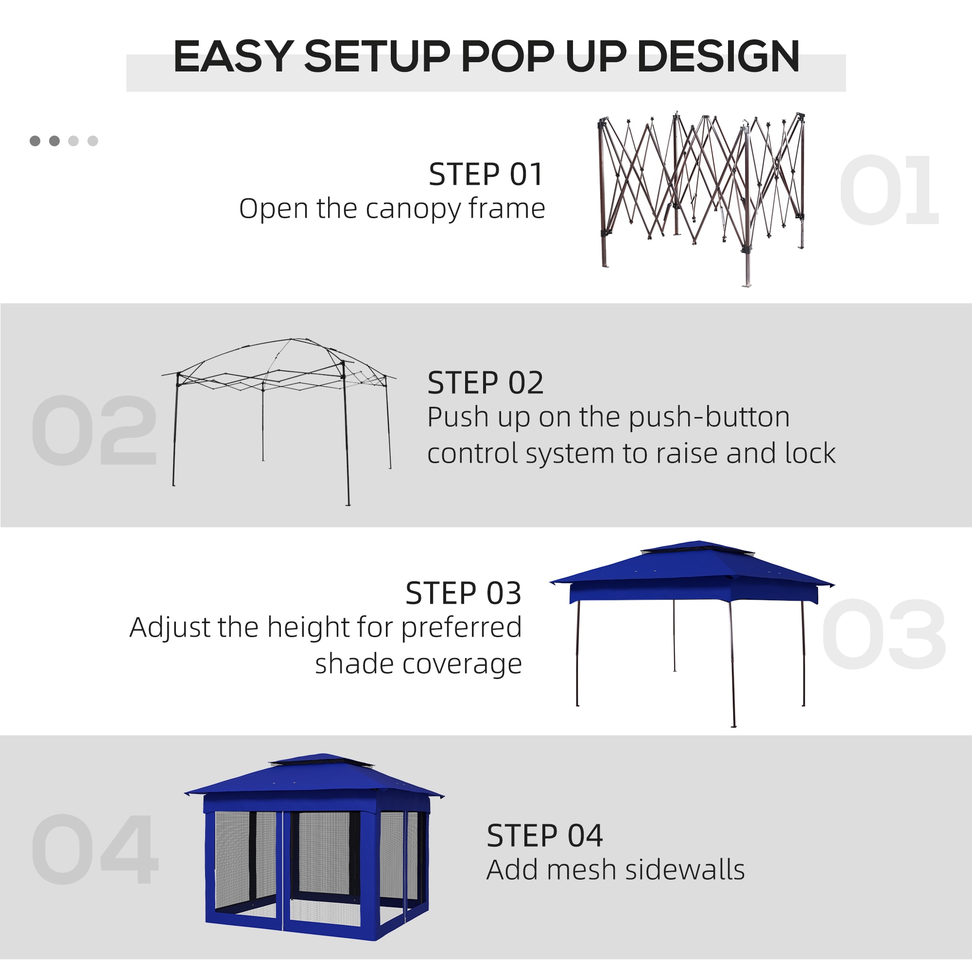 ToolCat BZ2-8-PW Wood-Resin-Gazebos - View #5