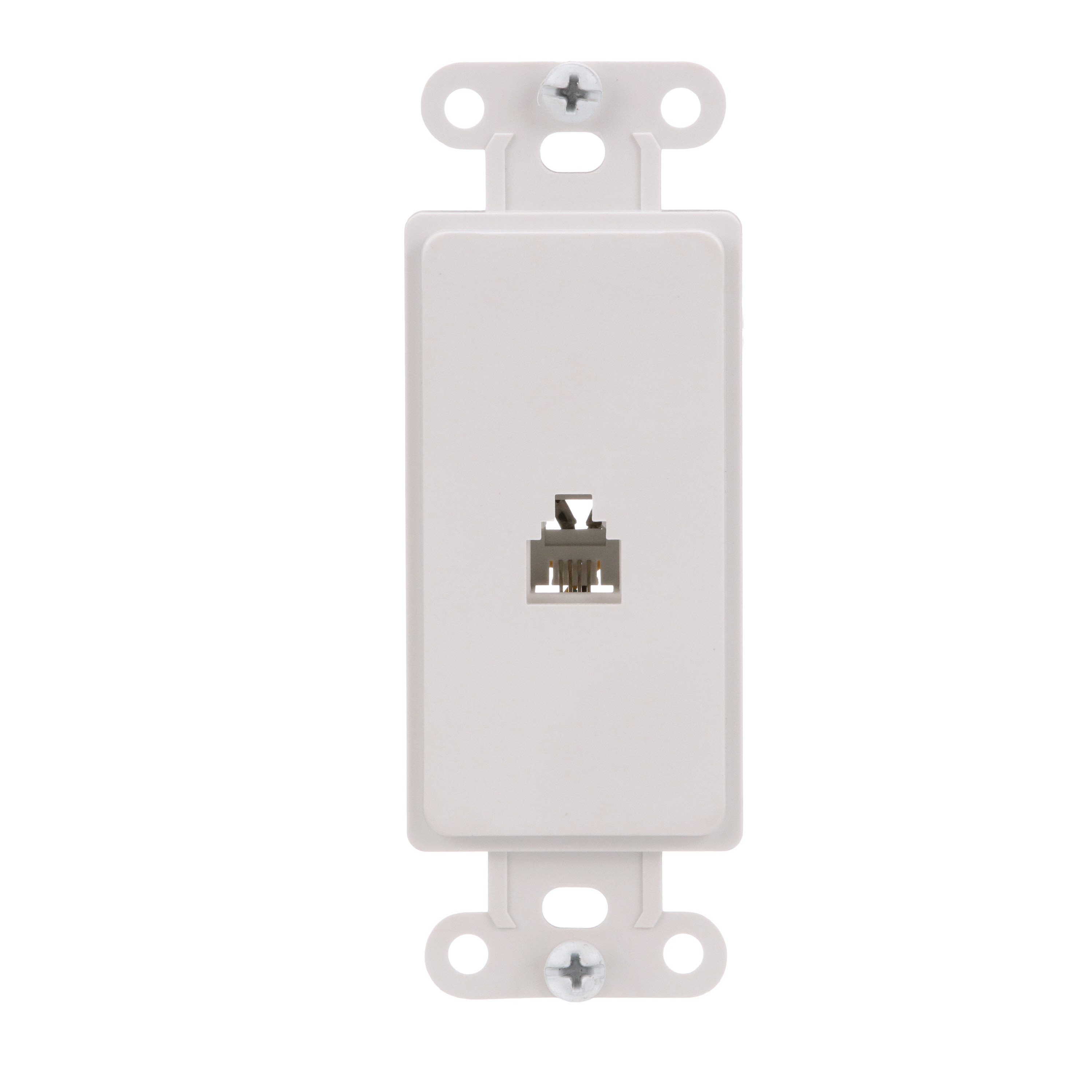 Eaton 3560-4W-F-LW 1 -Gang Specialty Size White Thermoplastic Indoor Decorator Wall Plate