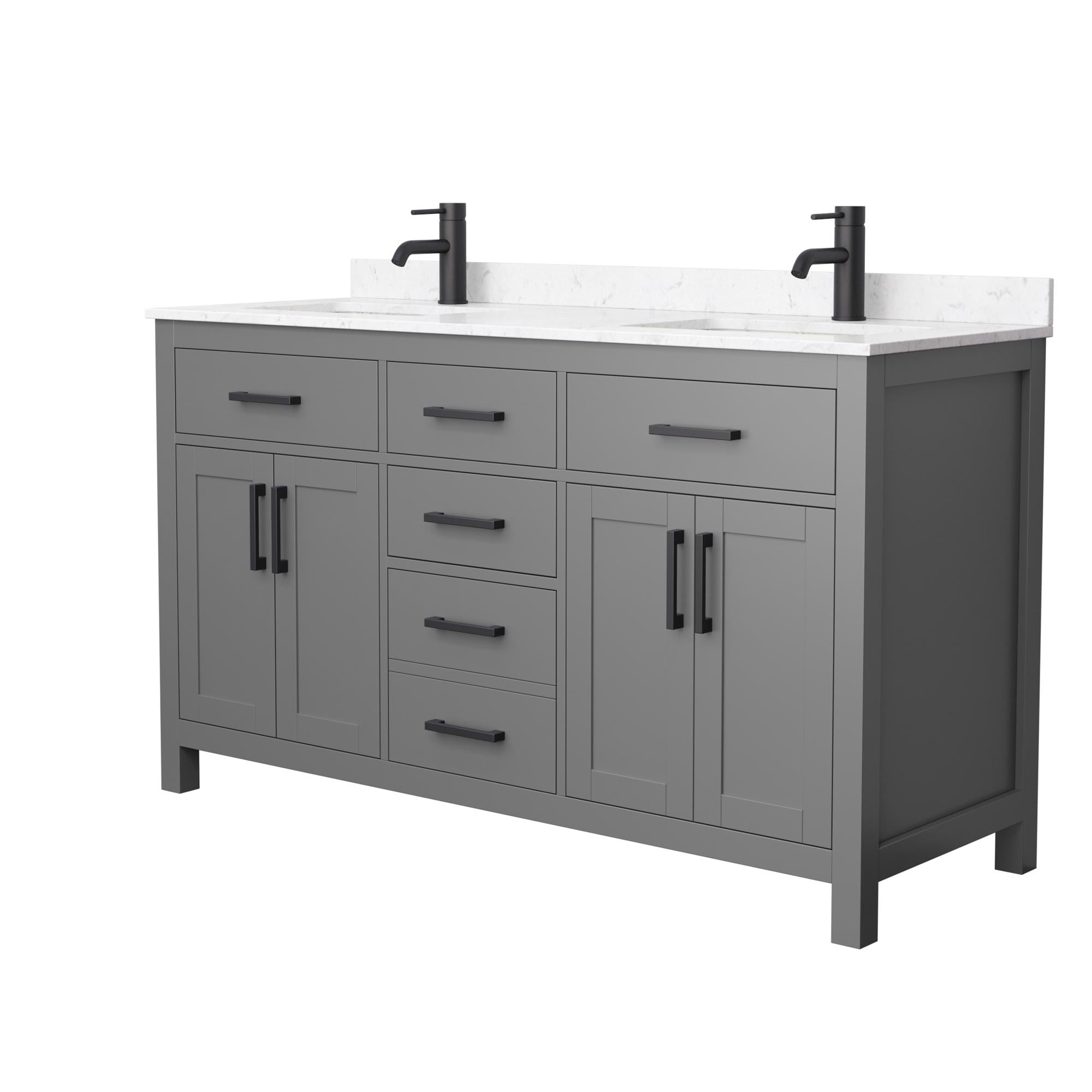 Wyndham Collection WCG242460DGBCCUNSMXX Bath-Vanity-Combo - View #2