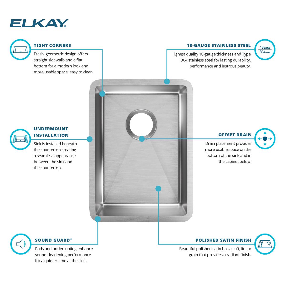 Elkay ECTRU12179T Kitchen-Sinks - View #5