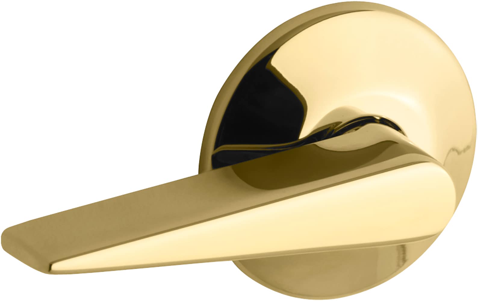 KOHLER K-9176-PB San Souci 2-11/16-in Side Mount Vibrant Polished Brass Toilet lever