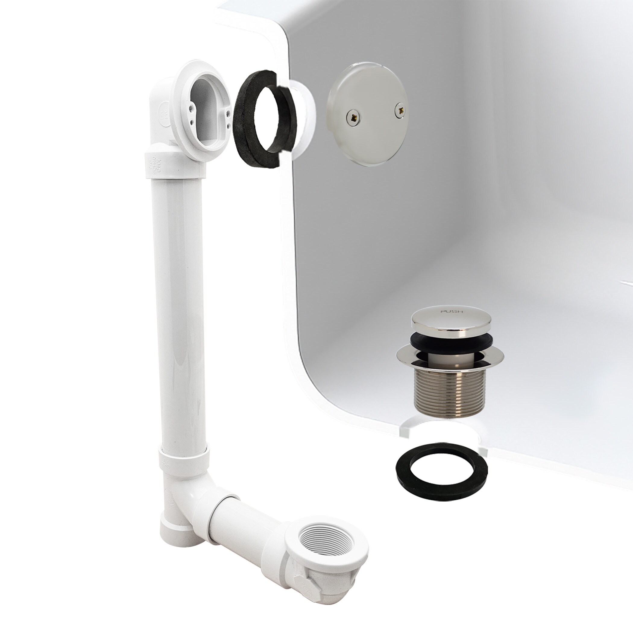 WESTBRASS D4932-05 Tub-Drain-Accessories - View #4