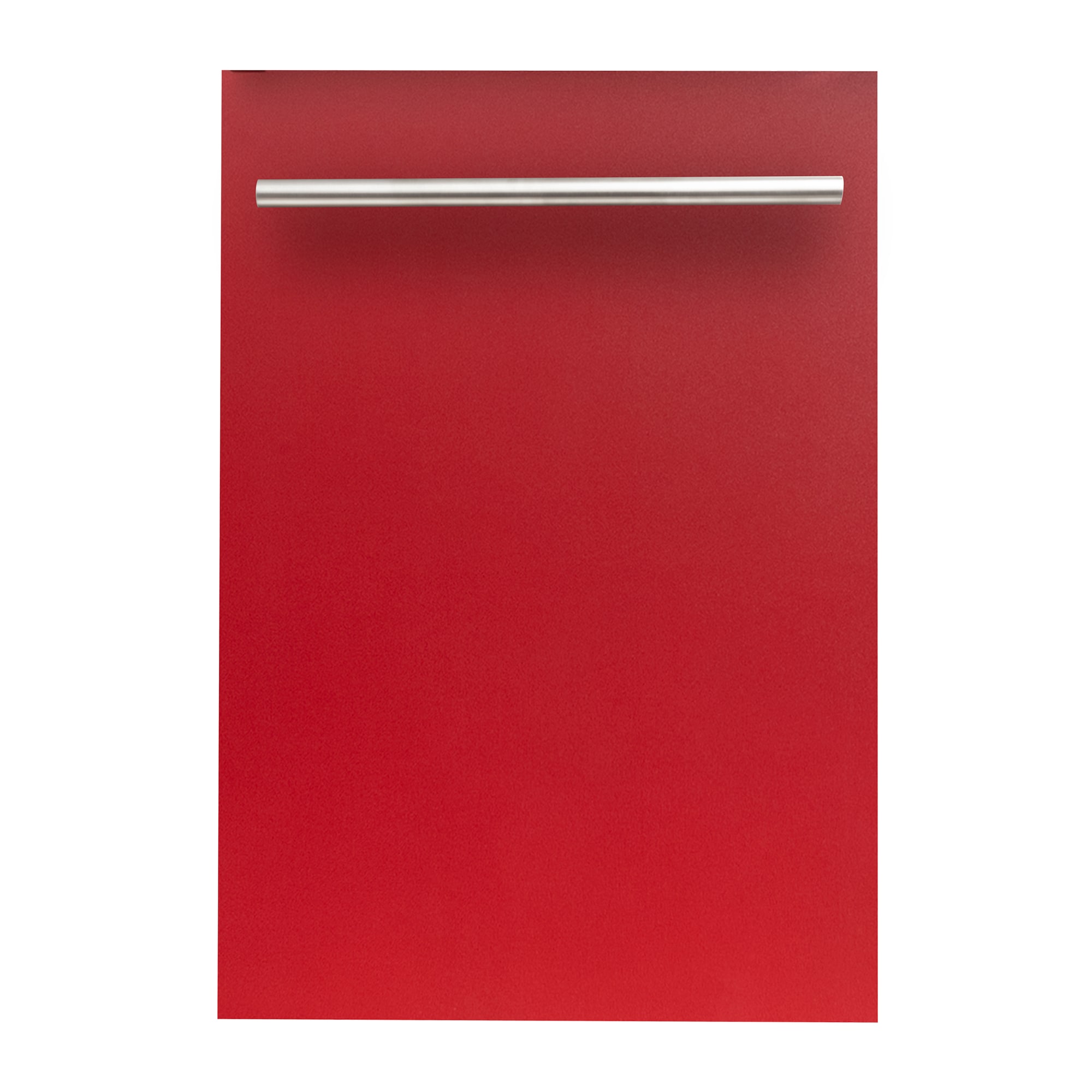 ZLINE KITCHEN & BATH DW-RM-H-18 Classic 18 inch Top Control Built-in Dishwasher ( Stainless Steel Tub with Red Matte Panel and Modern Handle ) ENERGY STAR Certified 52-Decibels Standard Sound Level