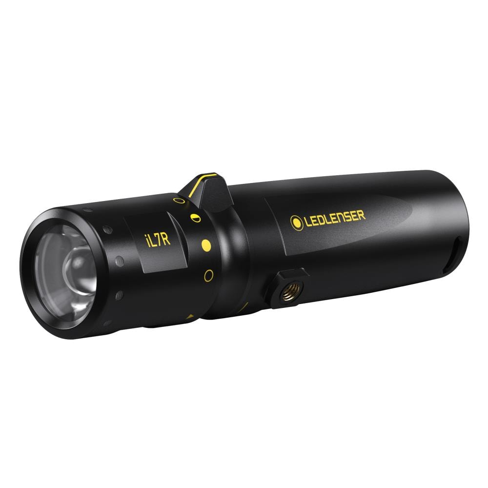 Industrial 360-Lumen 2 Modes LED Rechargeable Spotlight Flashlight (Lithium Ion (3.7V) Battery Included) | - Ledlenser 880436