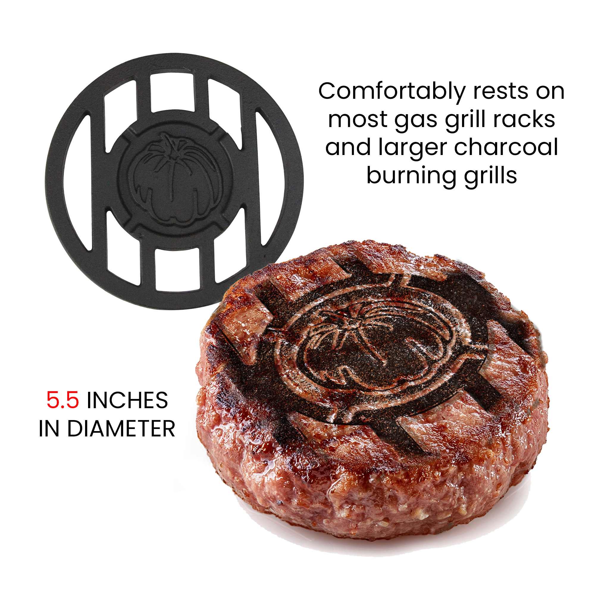 Christmas Central DGT-GT-550-PKN Grill-Toppers - View #3