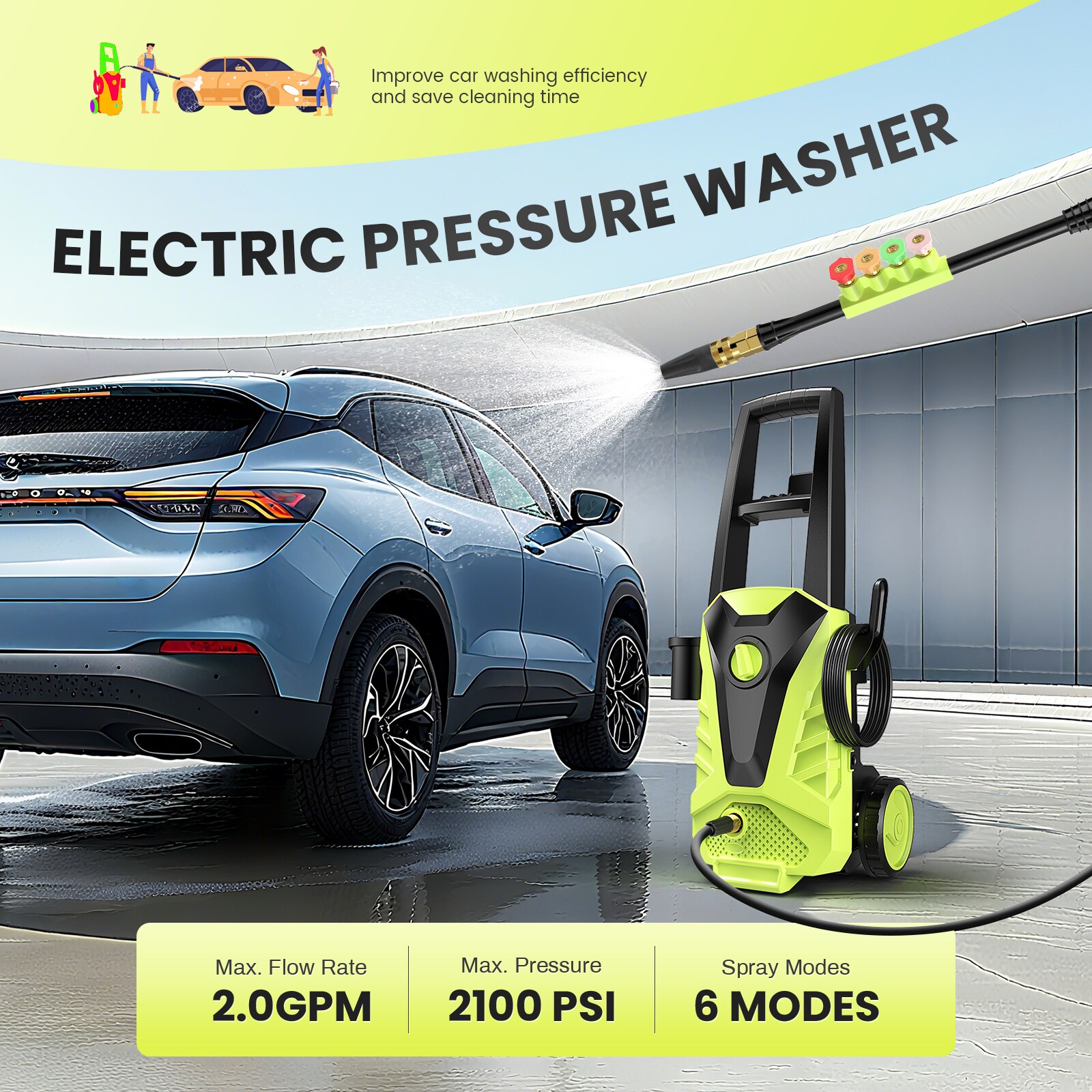 OOU HJ828093 Gas-Pressurewashers - View #2
