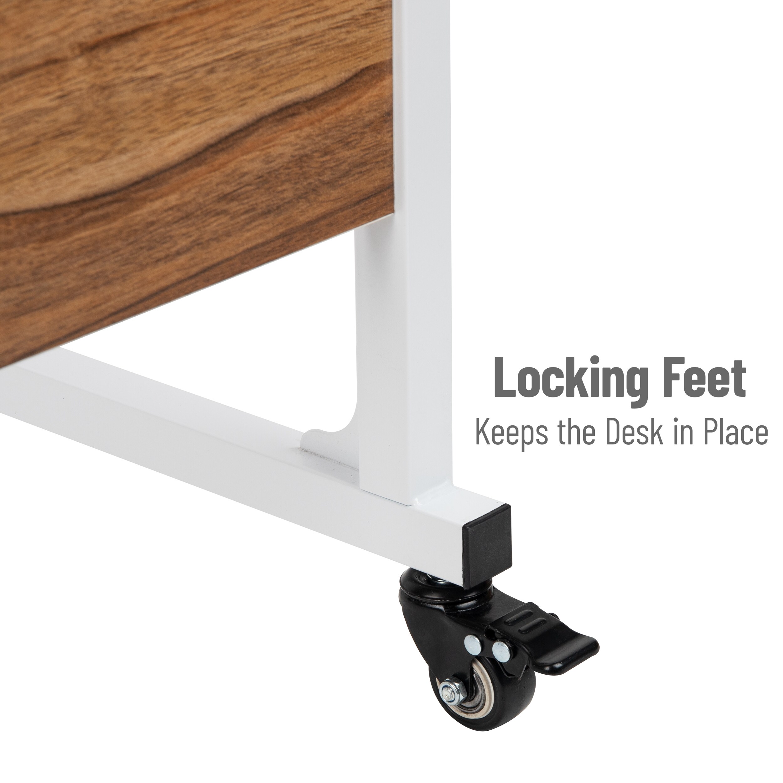 Mind Reader OBRJUST-BRN desks - View #7