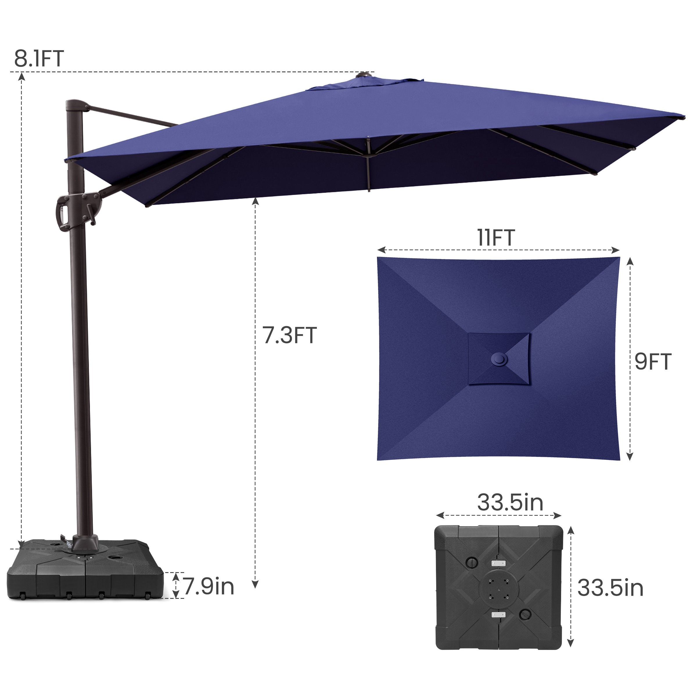 Crestlive Products CL-PU022NAV Umbrellas-2 - View #4