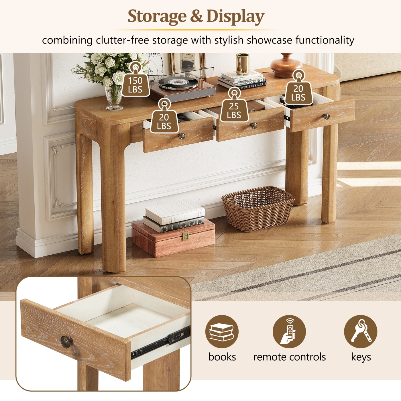 Streamdale Furniture N715P361525N Console-Sofa-Tables - View #4
