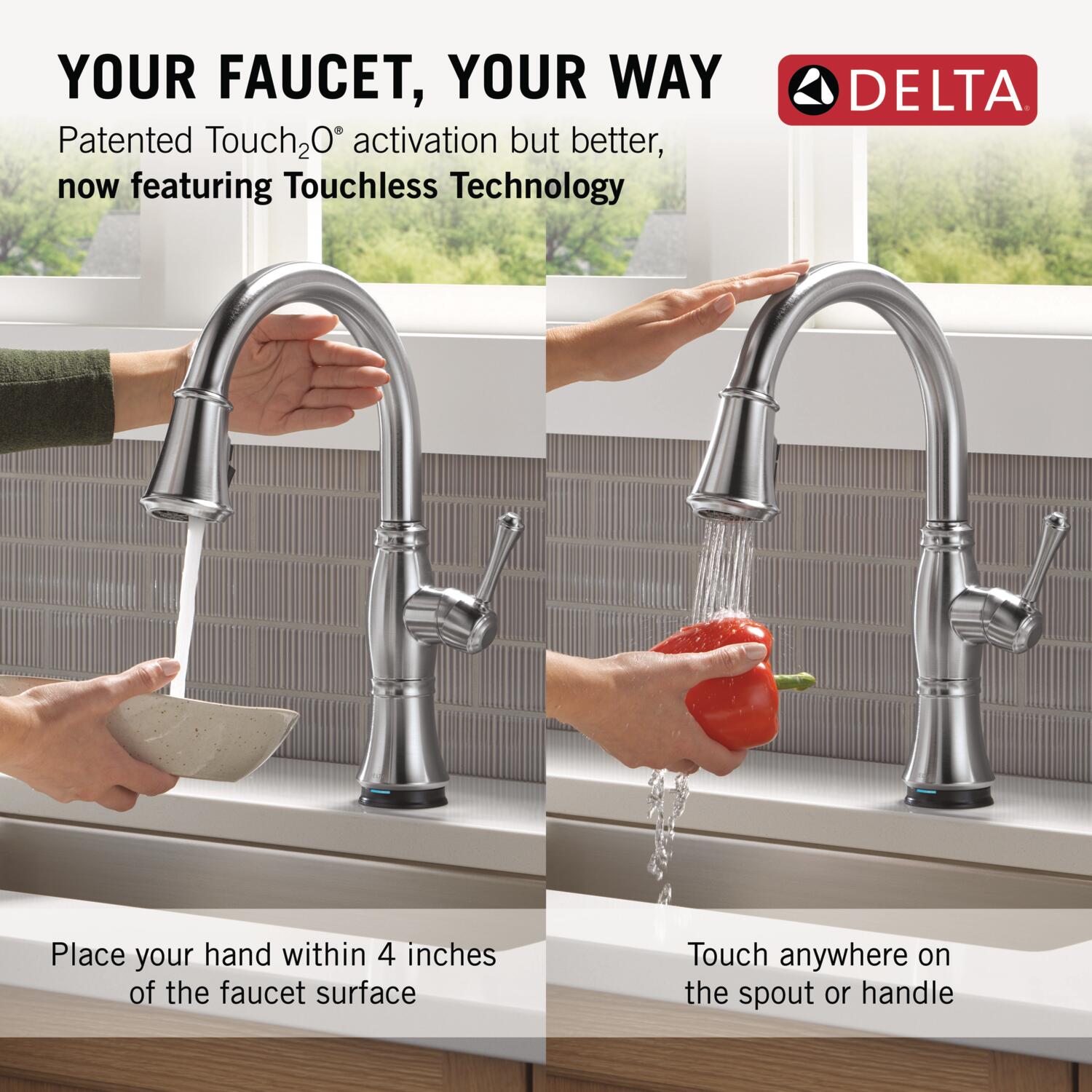 Delta 9197TL-AR-PR-DST Kitchen-Faucets - View #3