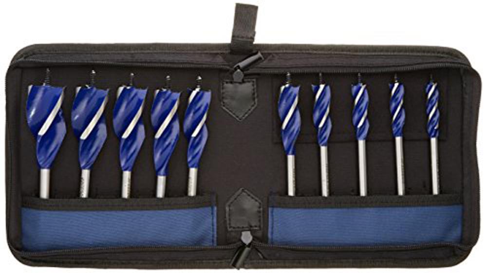 10 Piece Flat Wood Drill Bit Set BS20190 