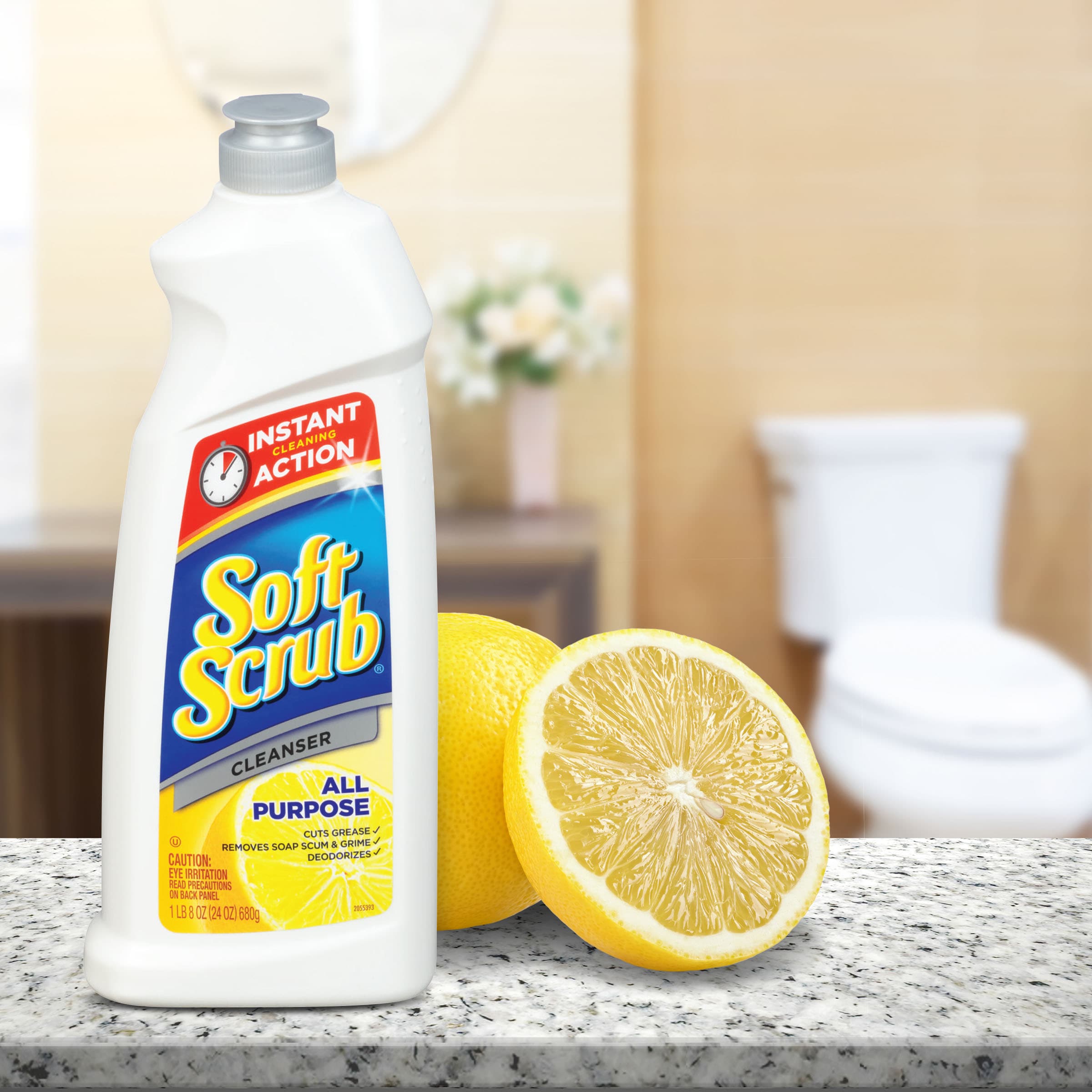 Soft Scrub Gel Cleanser with Bleach 3 Pack