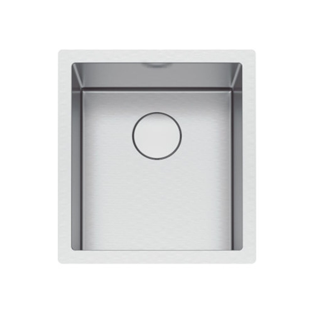 Franke PS2X110-15 Professional 2 Undermount 17.5-in x 19.5-in Stainless Steel Single Bowl Kitchen Sink