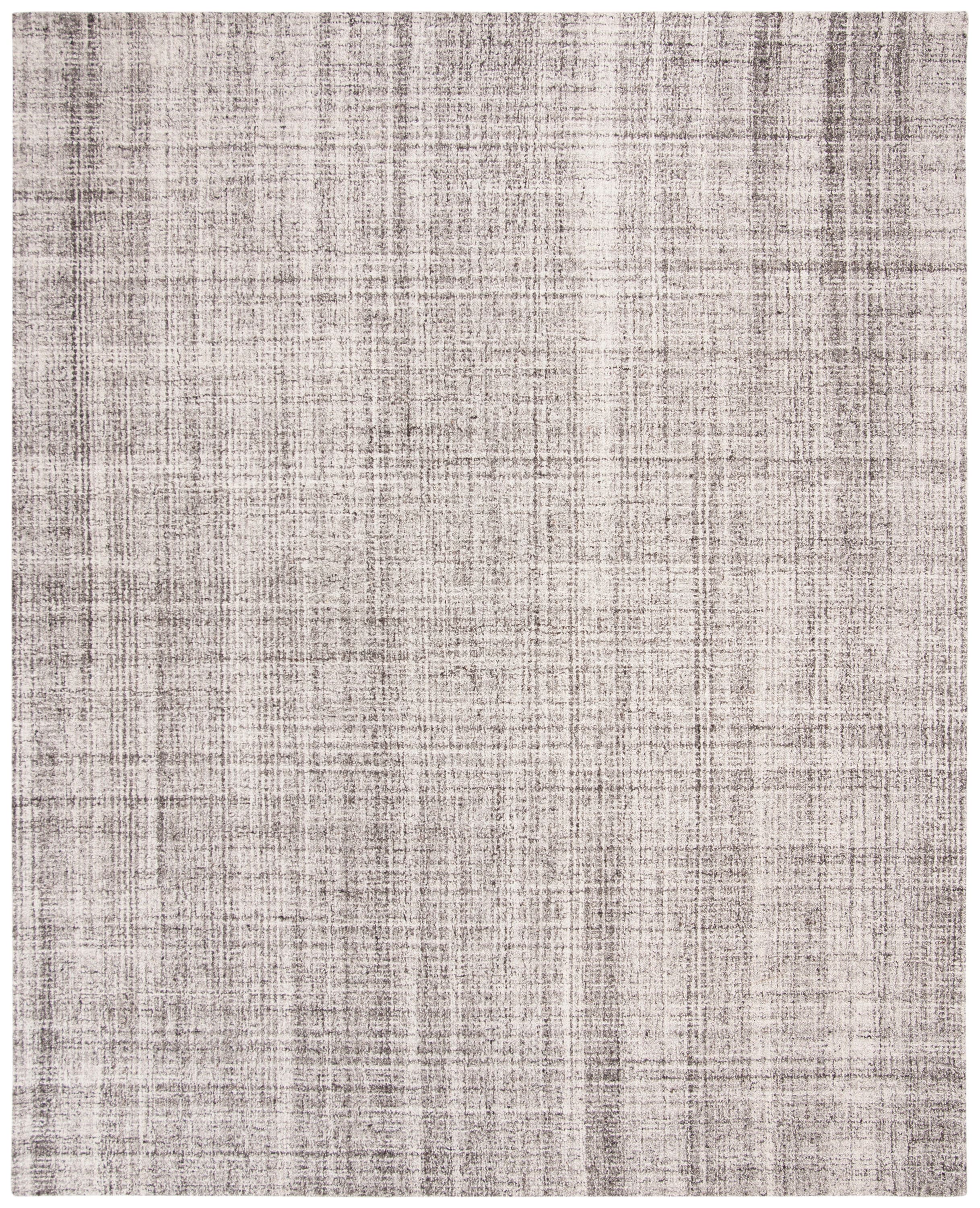 Safavieh ABT604F-6 Abstract Aya 6 x 9 (ft) Tufted Synthetic Gray/Black Rectangular Indoor Distressed/Overdyed Farmhouse/Cottage Area rug