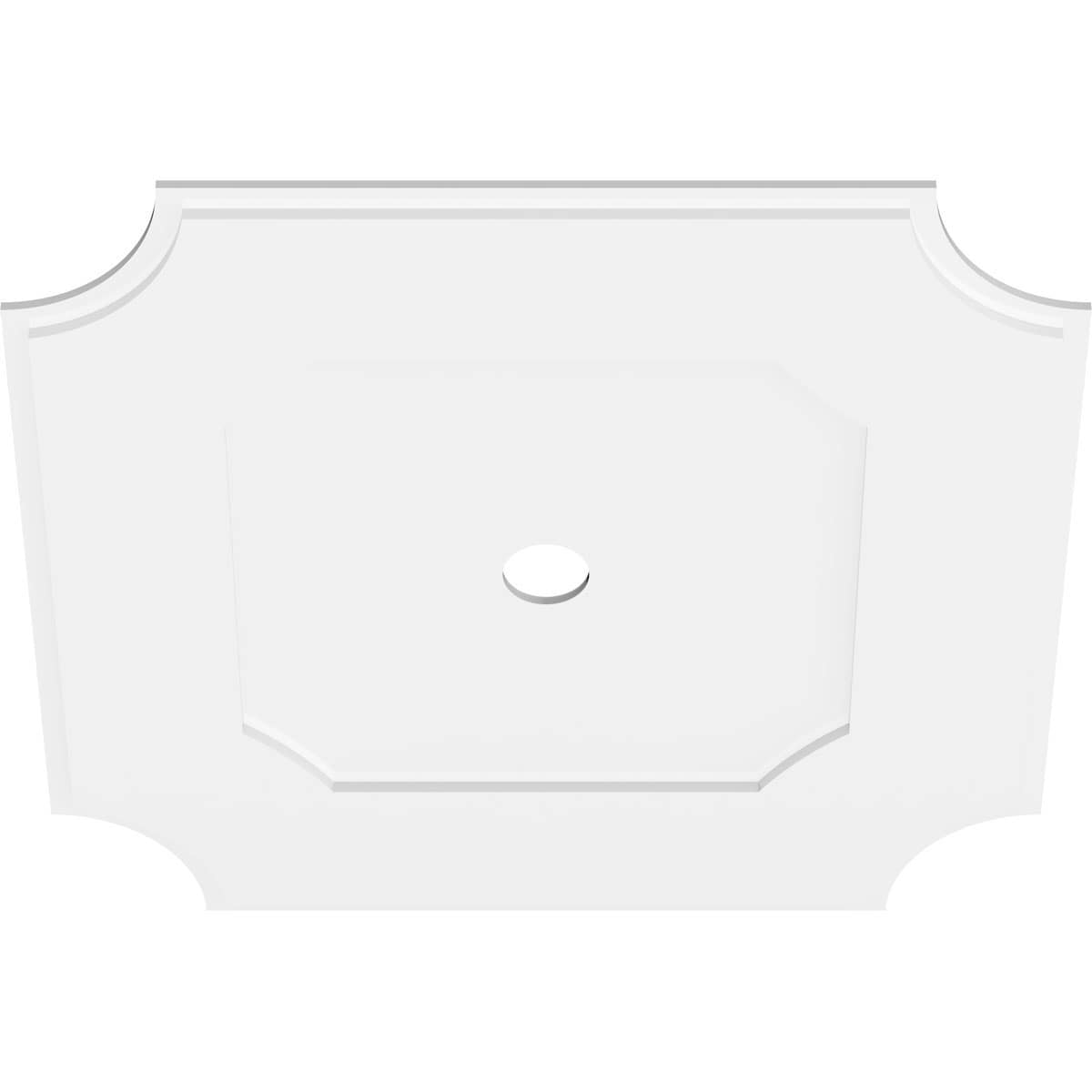 Ekena Millwork CMP36LE-03000 Ceiling-Medallions - View #2