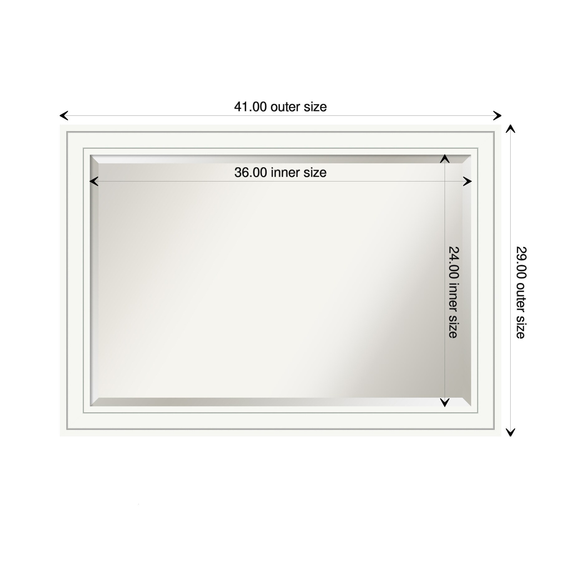 Amanti Art DSW3941602 Framed-Bath-Mirrors - View #4