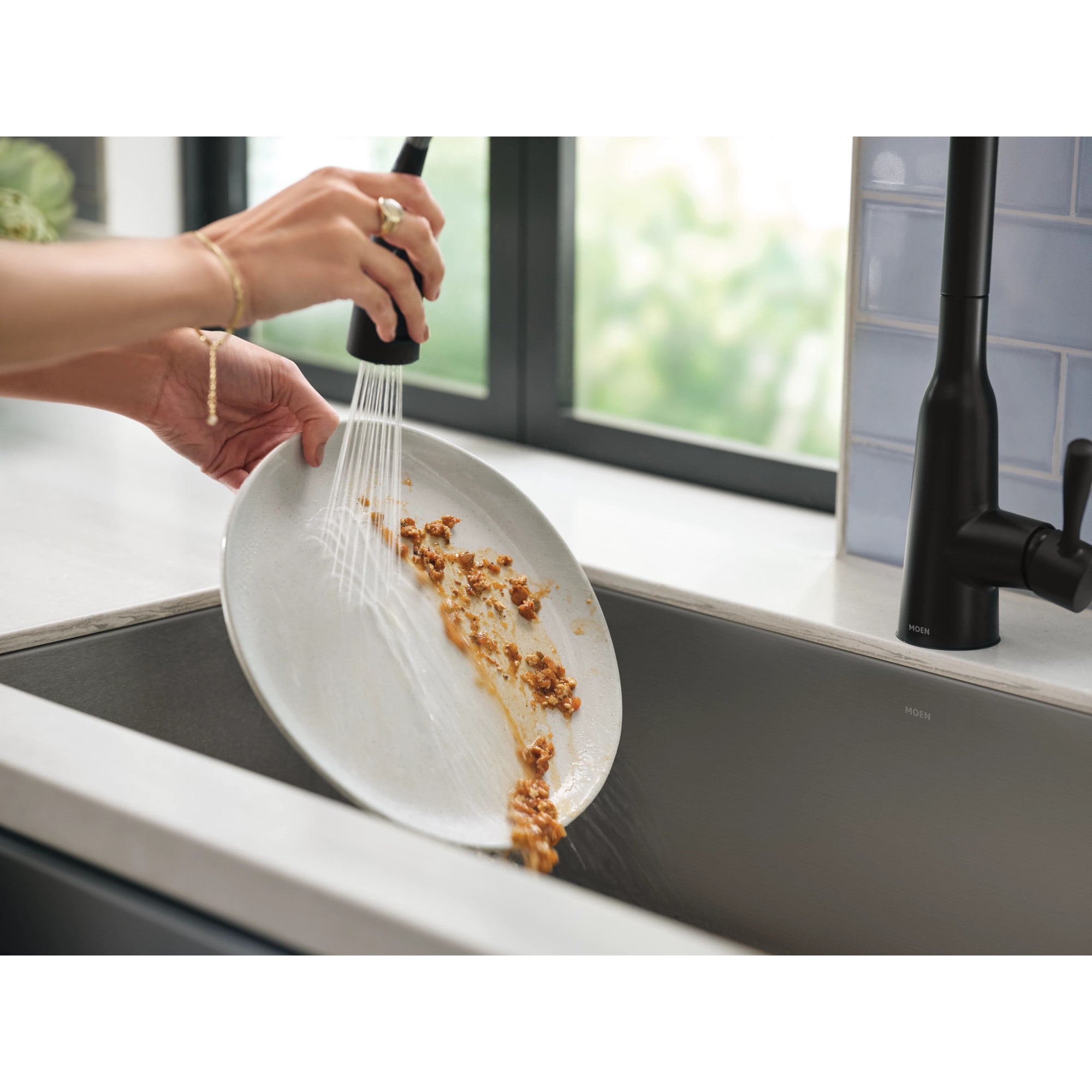 Moen 87891BL Kitchen-Faucets - View #8